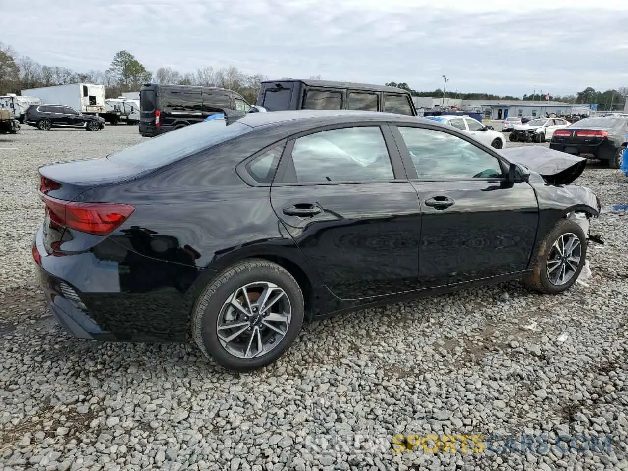 3 fotografías del automóvil dañado 3KPF24ADXRE807000 KIA FORTE 2024