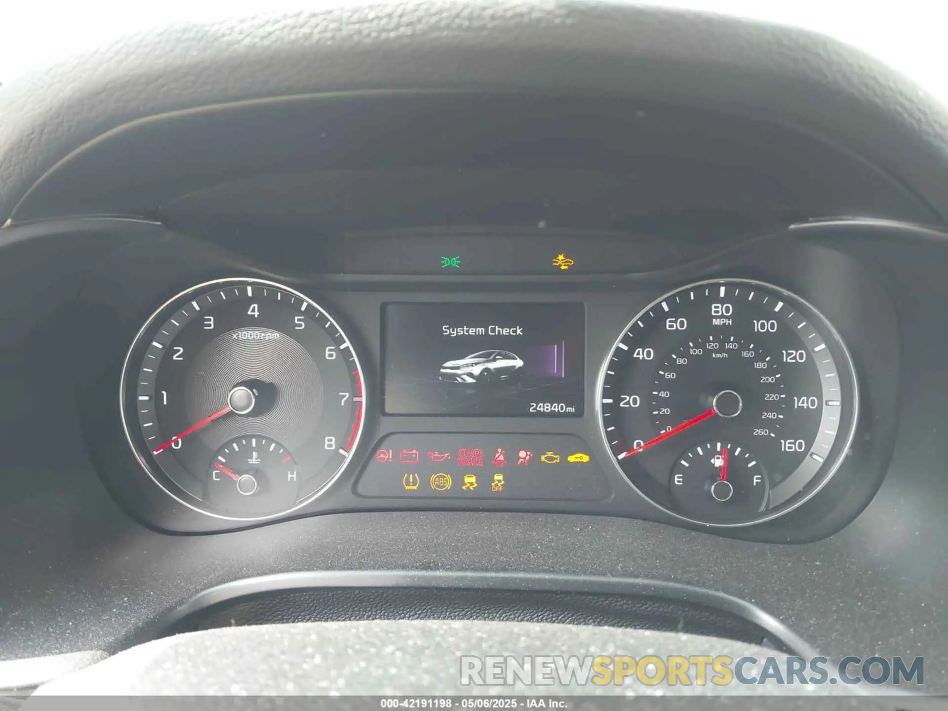 7 fotografías del automóvil dañado 3KPF24ADXRE821351 KIA FORTE 2024