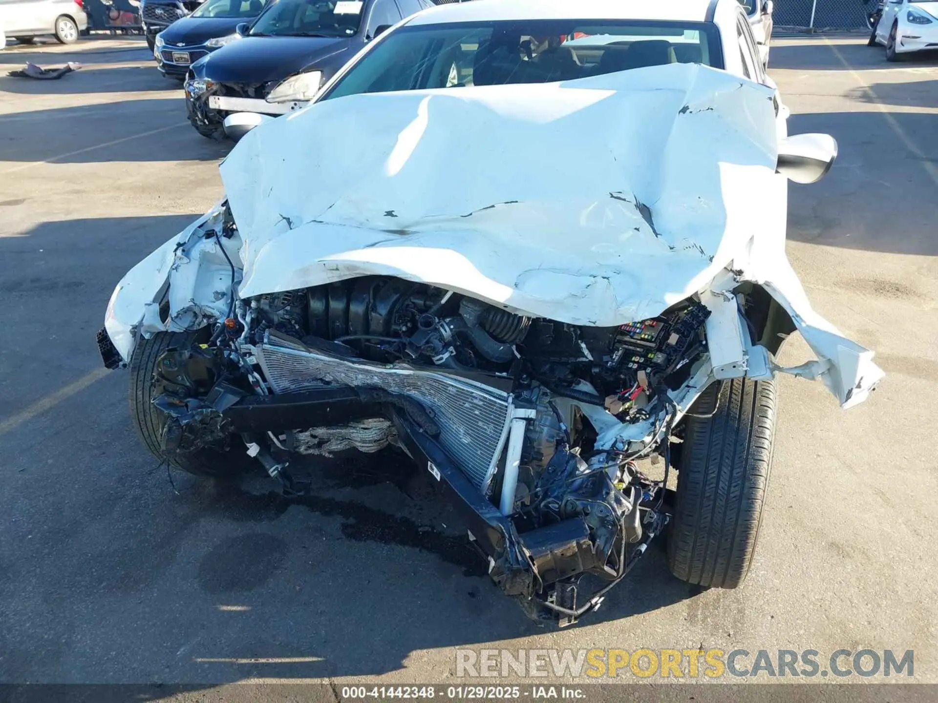 6 fotografías del automóvil dañado 3KPF24ADXRE822094 KIA FORTE 2024