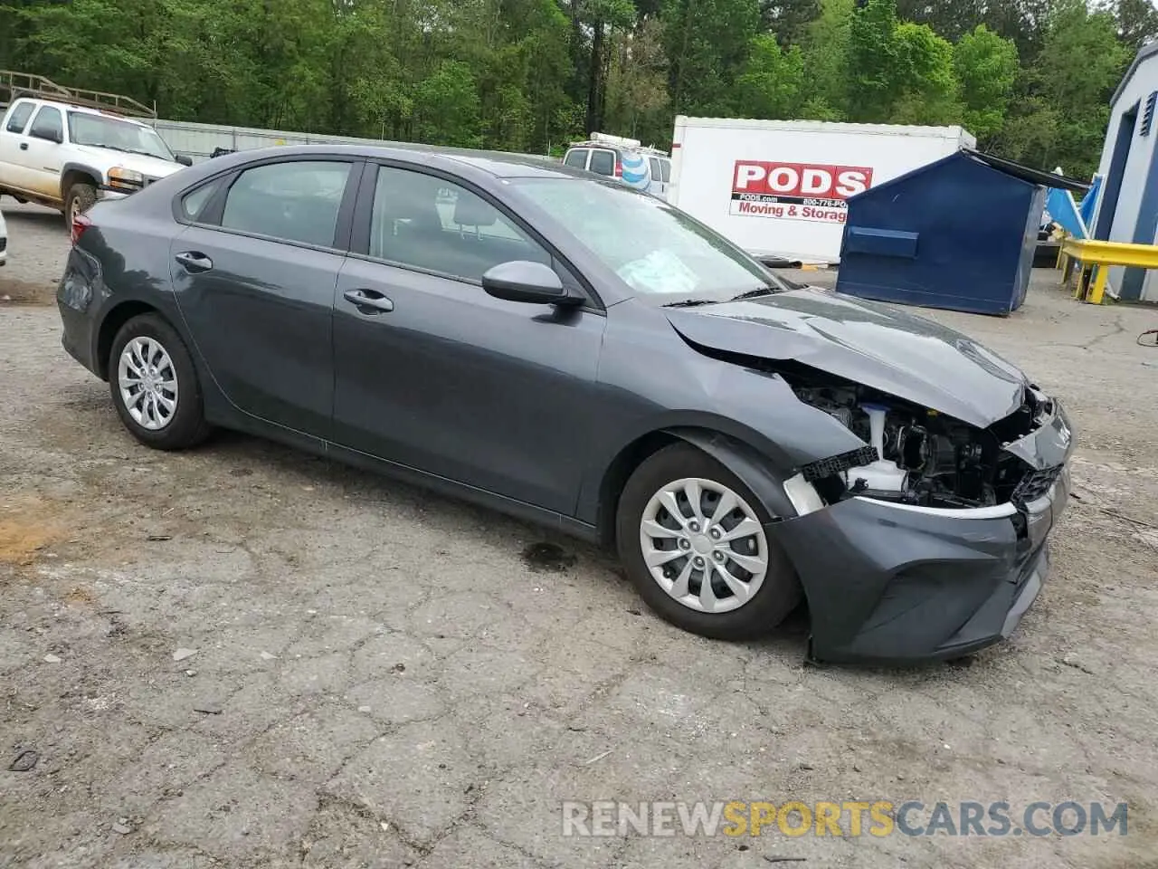 4 fotografías del automóvil dañado 3KPF24ADXRE823052 KIA FORTE 2024