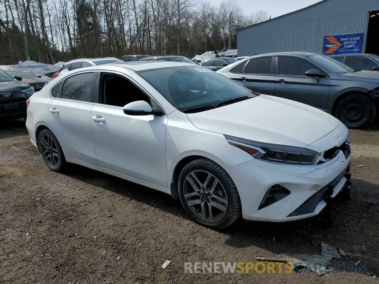 4 fotografías del automóvil dañado 3KPF34AD1RE823602 KIA FORTE 2024