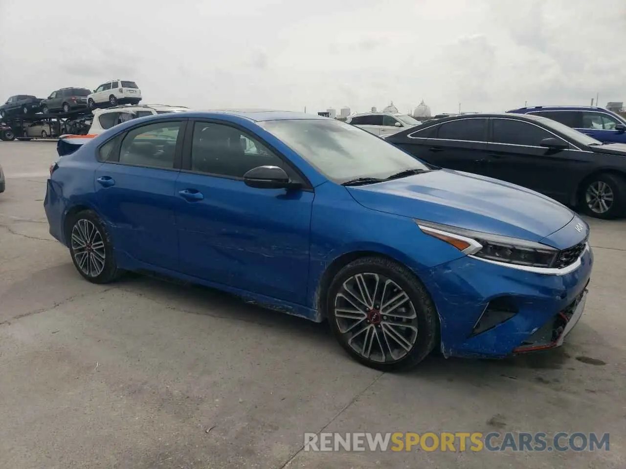 4 fotografías del automóvil dañado 3KPF44AC4RE736765 KIA FORTE 2024