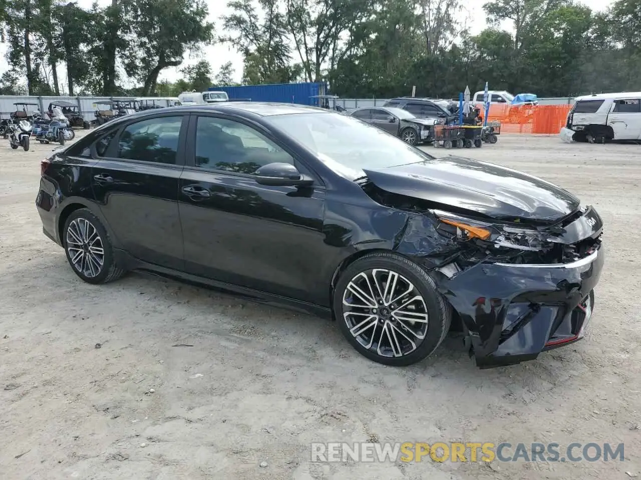 4 fotografías del automóvil dañado 3KPF44AC4RE804918 KIA FORTE 2024