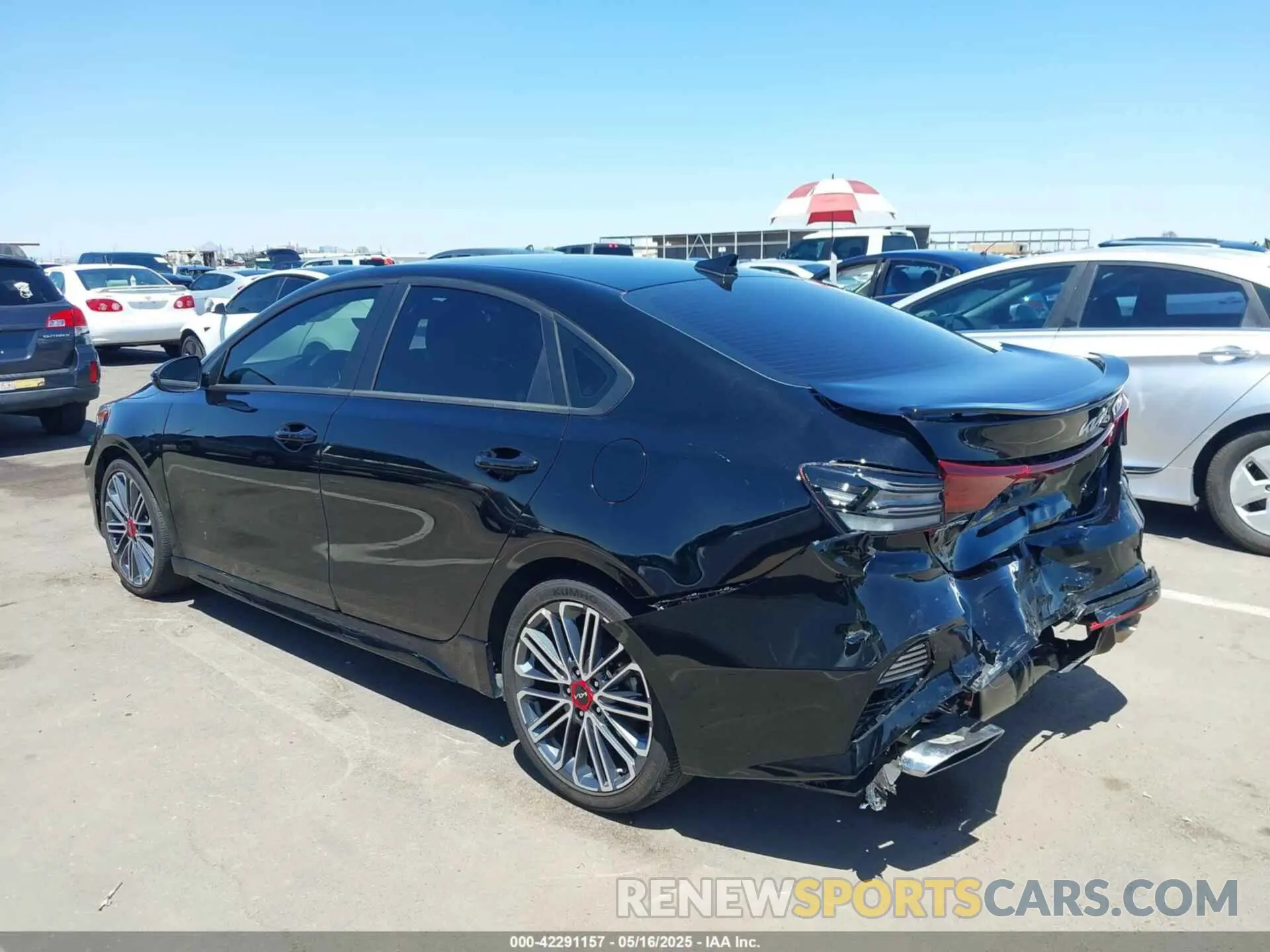 3 fotografías del automóvil dañado 3KPF44AC7RE692213 KIA FORTE 2024