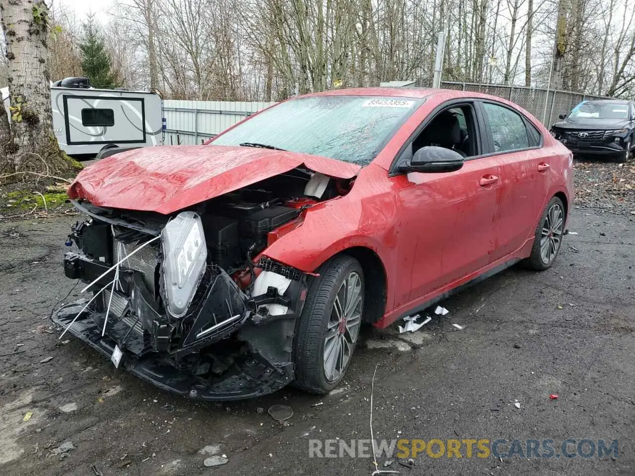 1 fotografías del automóvil dañado 3KPF44AC7RE797320 KIA FORTE 2024