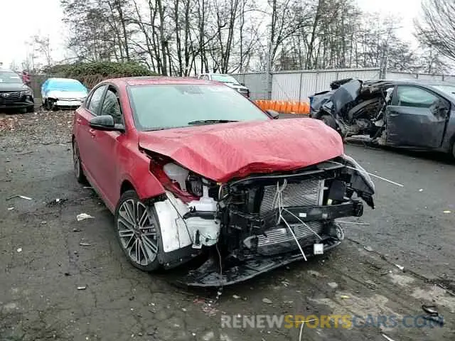 11 fotografías del automóvil dañado 3KPF44AC7RE797320 KIA FORTE 2024