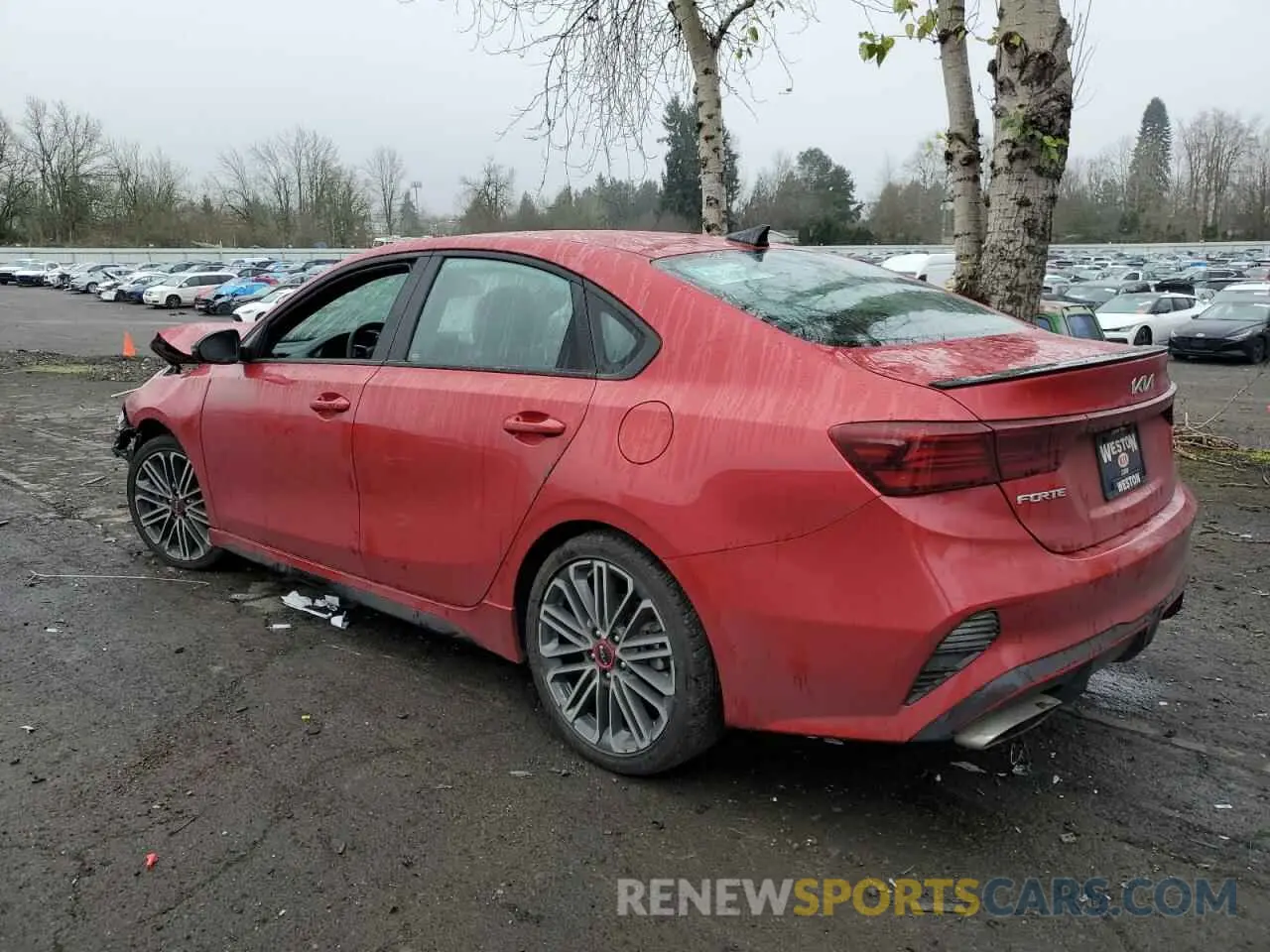 2 fotografías del automóvil dañado 3KPF44AC7RE797320 KIA FORTE 2024