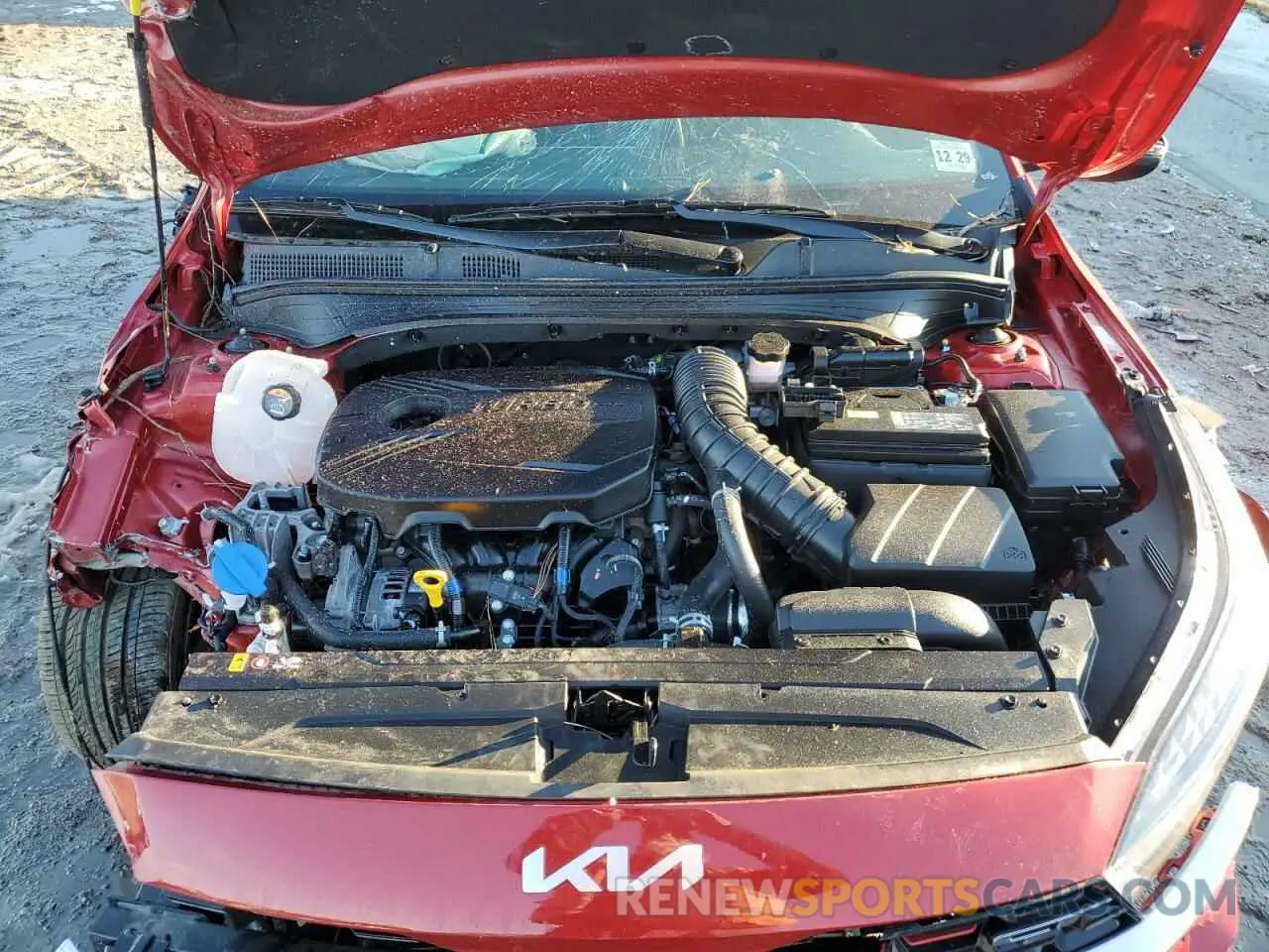 11 fotografías del automóvil dañado 3KPF44AC8RE742018 KIA FORTE 2024
