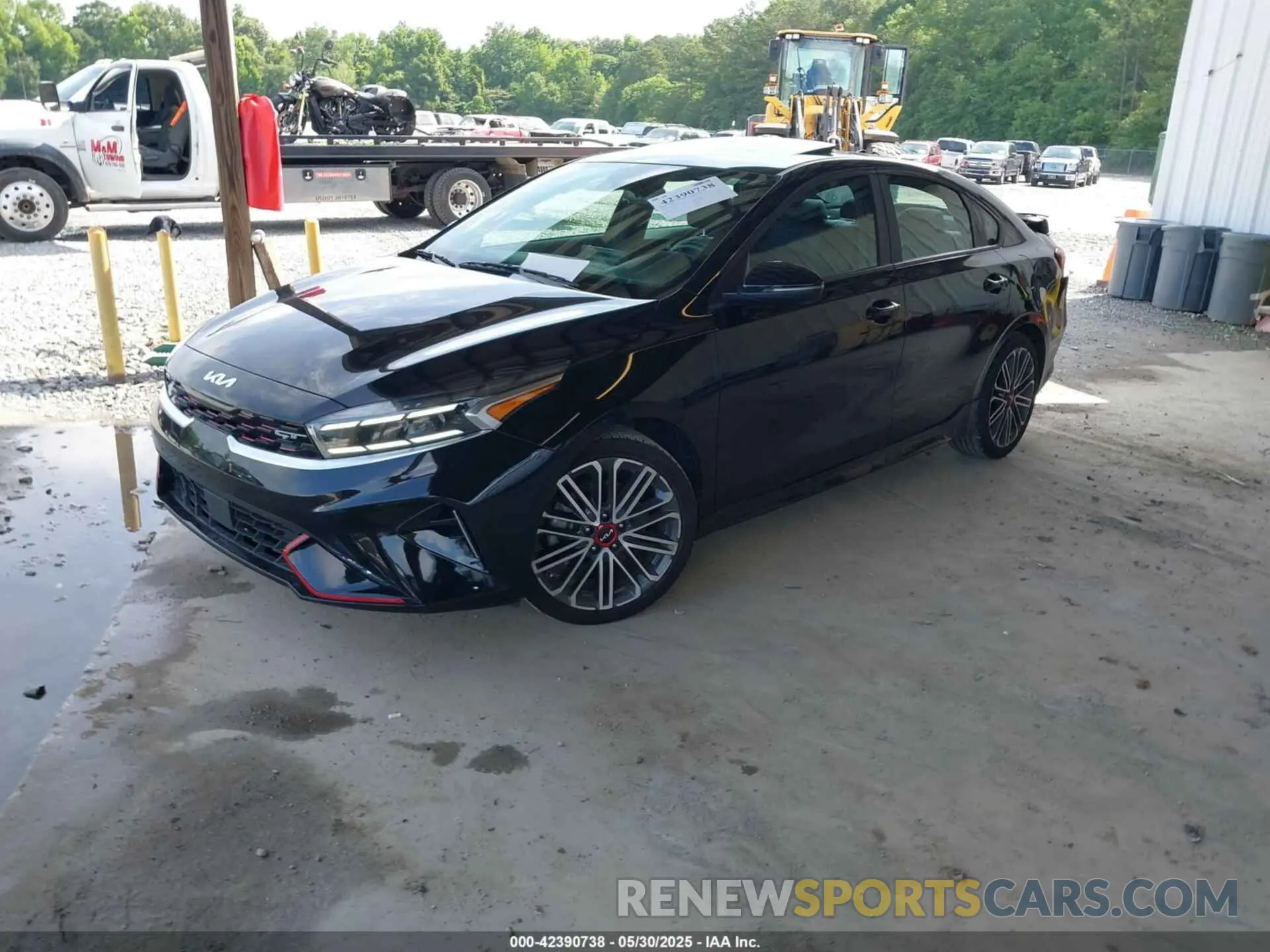 2 fotografías del automóvil dañado 3KPF44AC8RE808597 KIA FORTE 2024