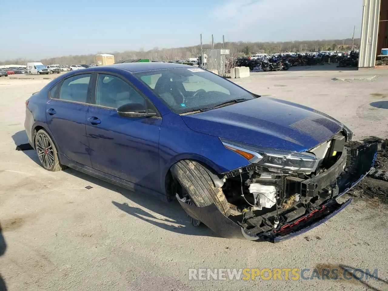 4 fotografías del automóvil dañado 3KPF44ACXRE771214 KIA FORTE 2024