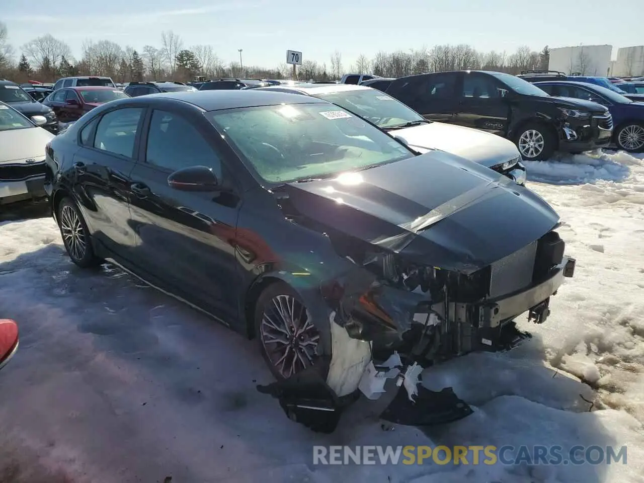 4 fotografías del automóvil dañado 3KPF54AD0RE719709 KIA FORTE 2024