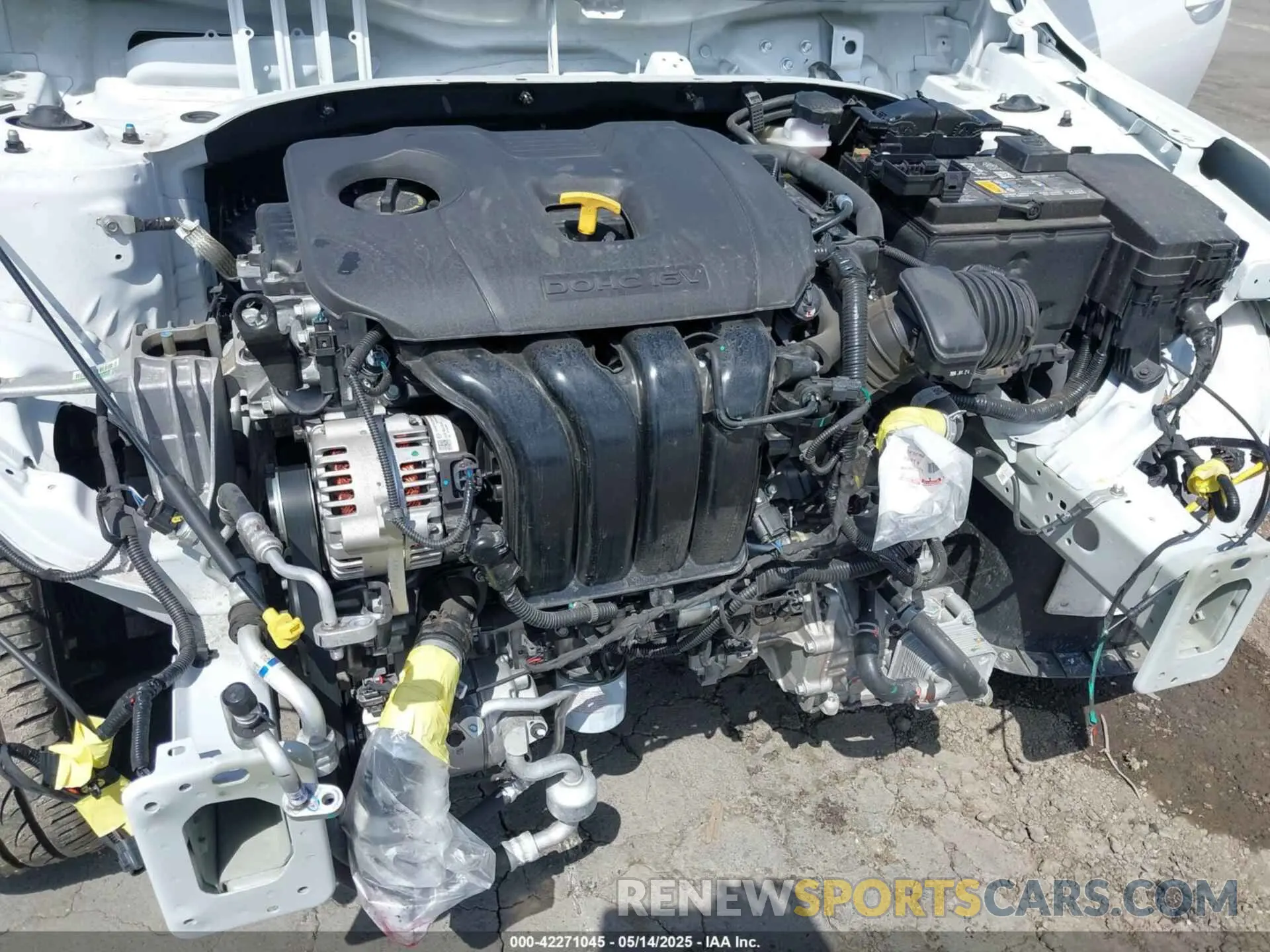 10 fotografías del automóvil dañado 3KPF54AD0RE804162 KIA FORTE 2024