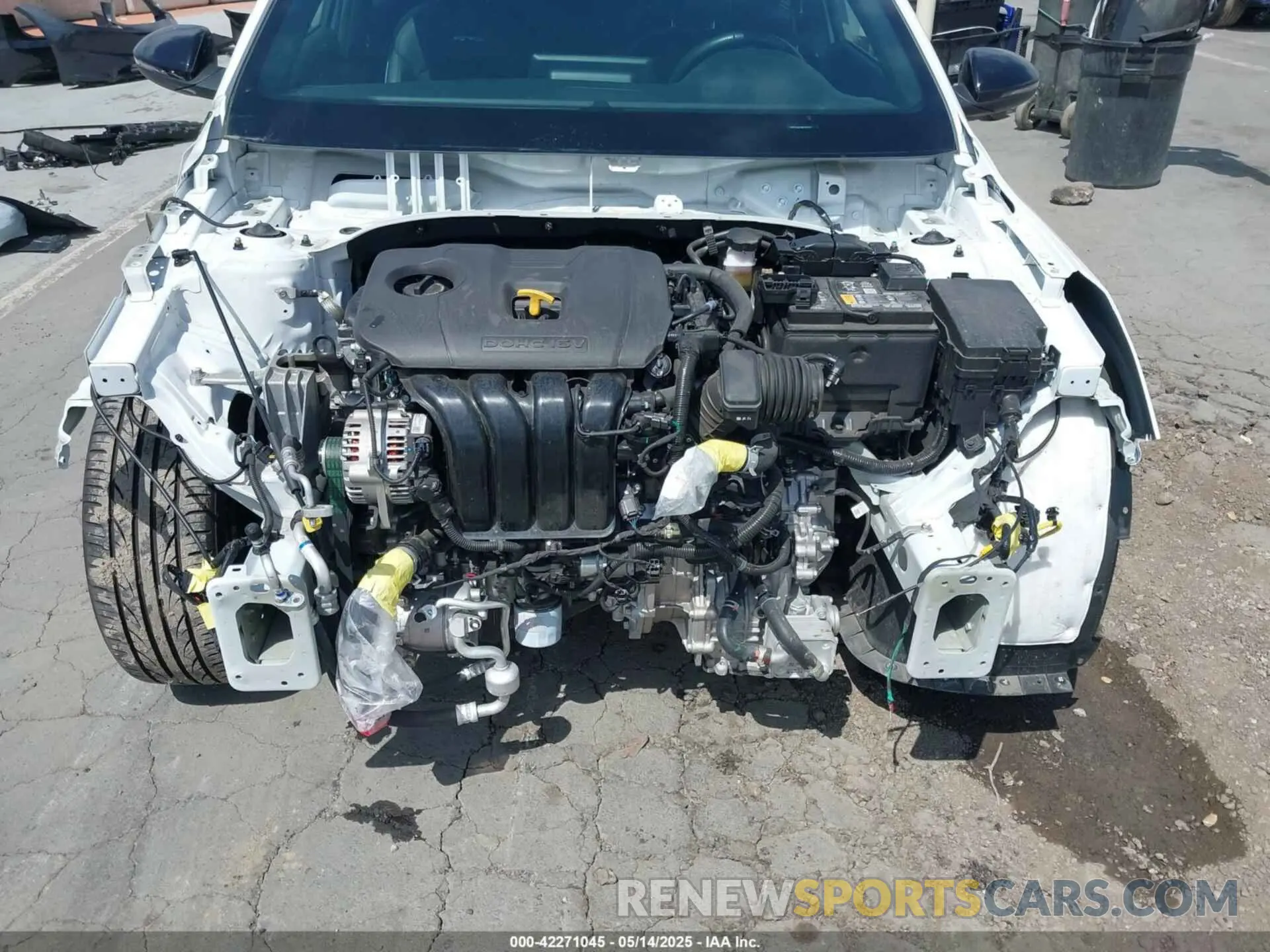 13 fotografías del automóvil dañado 3KPF54AD0RE804162 KIA FORTE 2024
