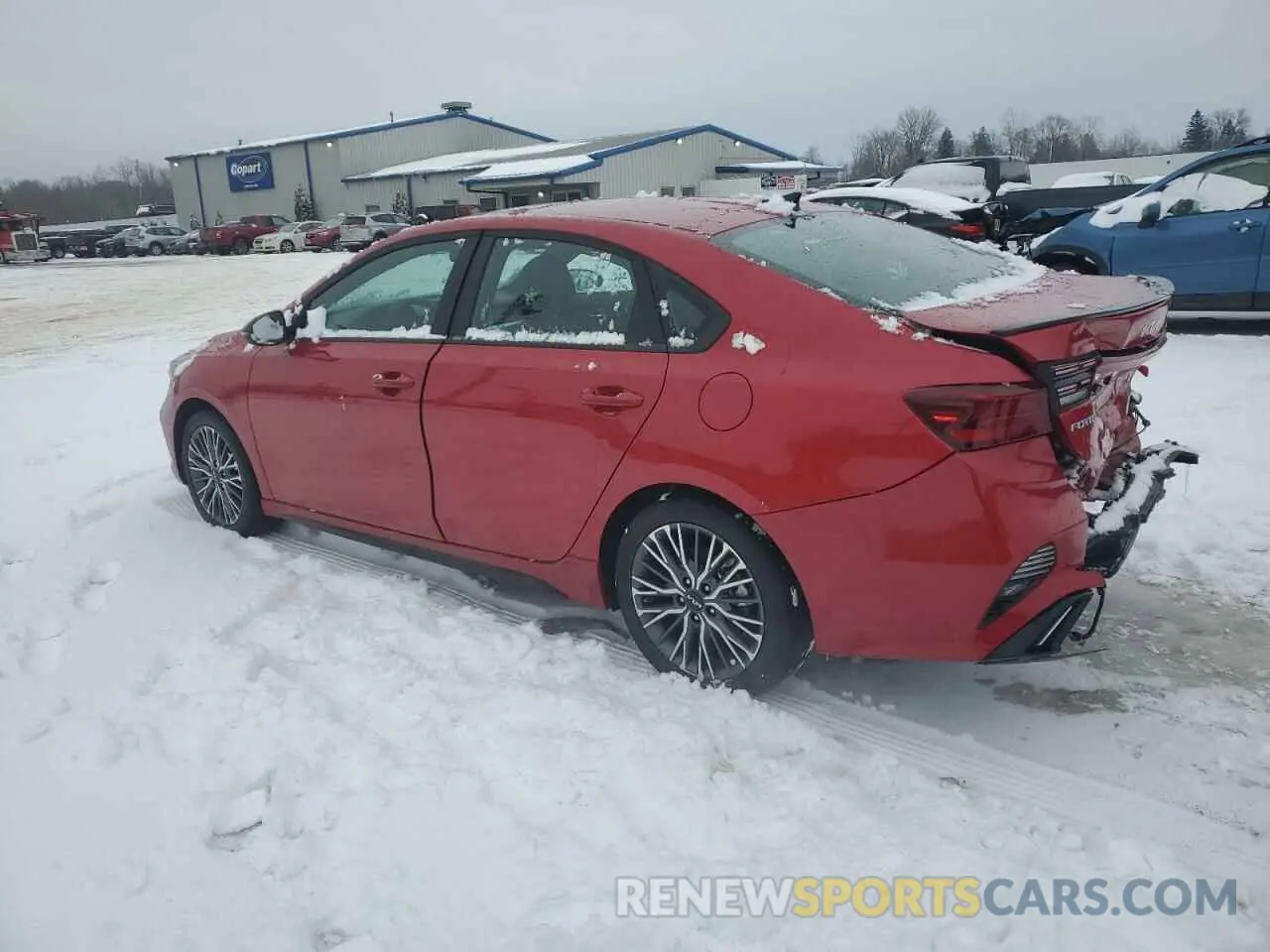 2 fotografías del automóvil dañado 3KPF54AD2RE828950 KIA FORTE 2024