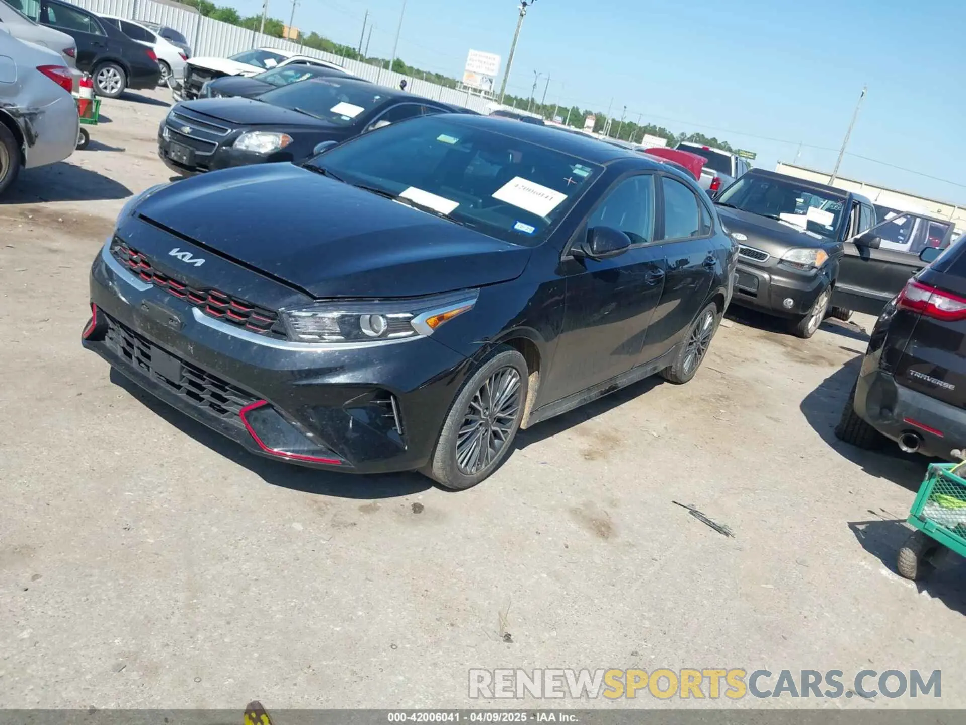 2 fotografías del automóvil dañado 3KPF54AD3RE714214 KIA FORTE 2024