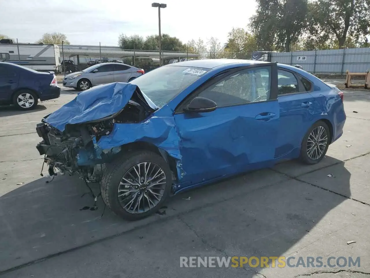 1 fotografías del automóvil dañado 3KPF54AD3RE727772 KIA FORTE 2024