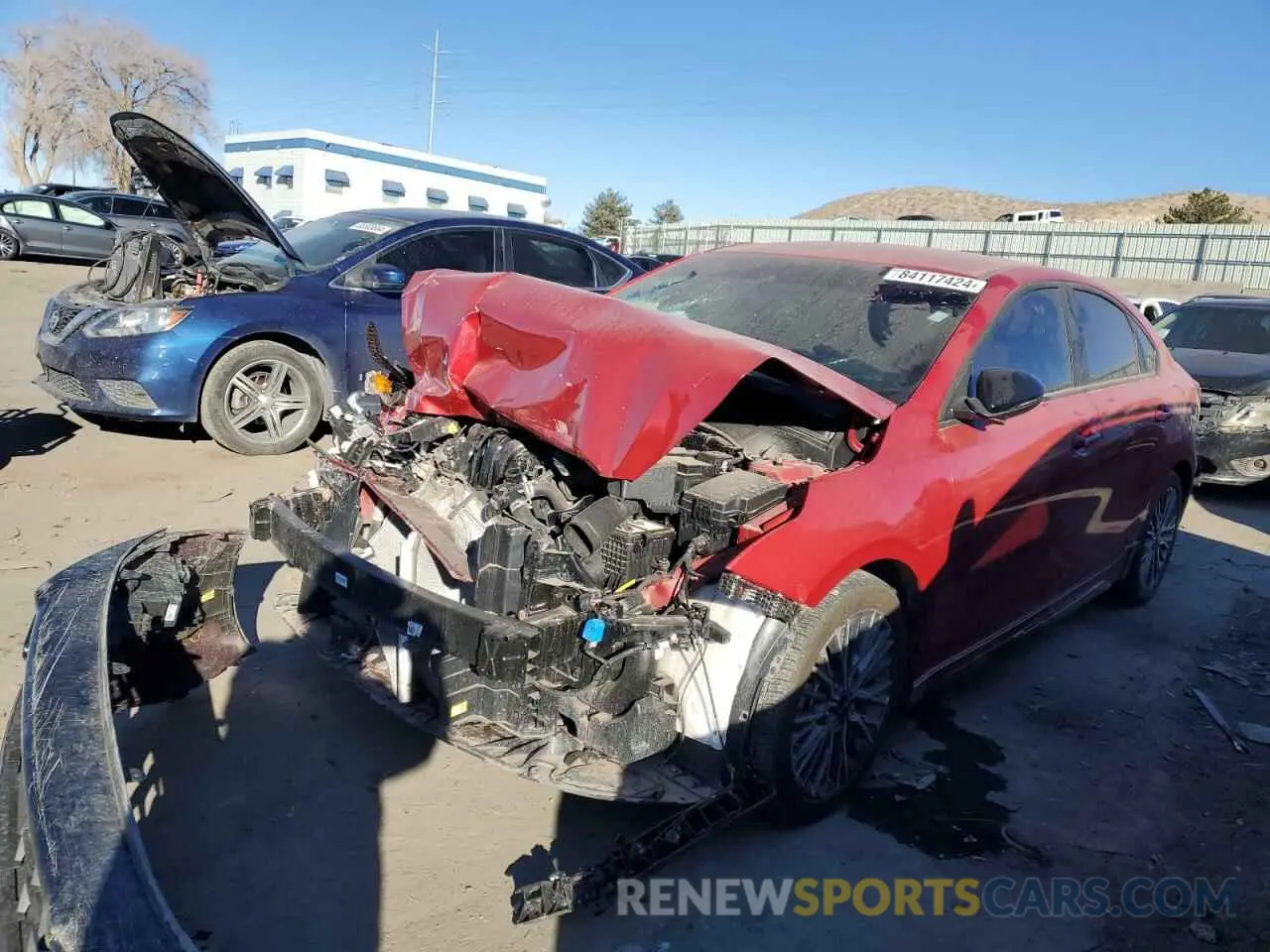 1 fotografías del automóvil dañado 3KPF54AD5RE801998 KIA FORTE 2024