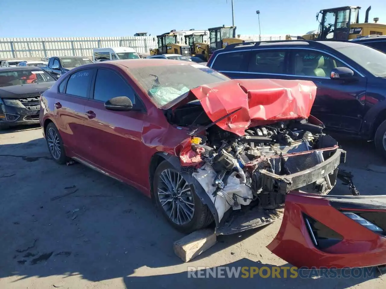 4 fotografías del automóvil dañado 3KPF54AD5RE801998 KIA FORTE 2024