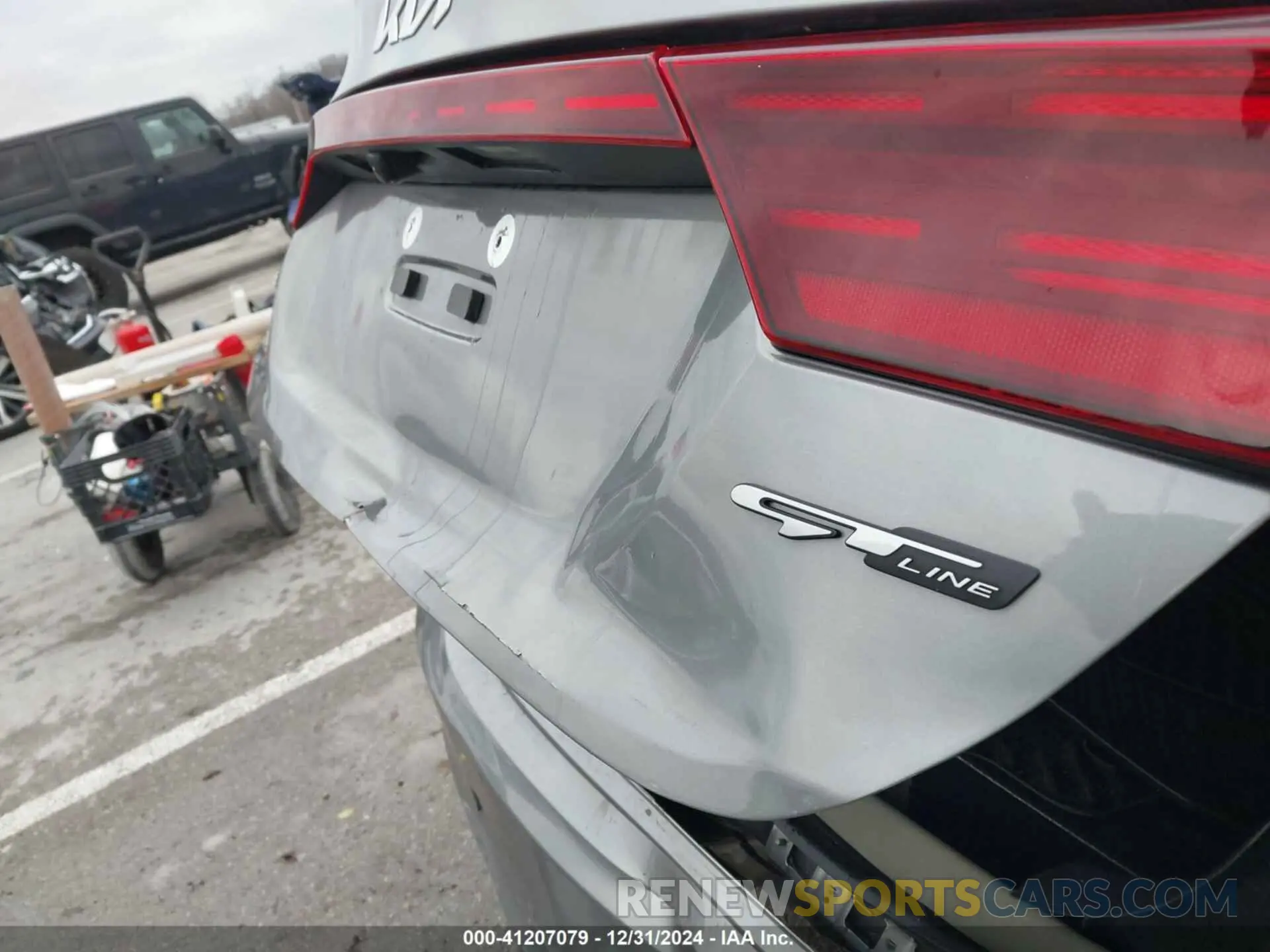 21 fotografías del automóvil dañado 3KPF54AD5RE808904 KIA FORTE 2024