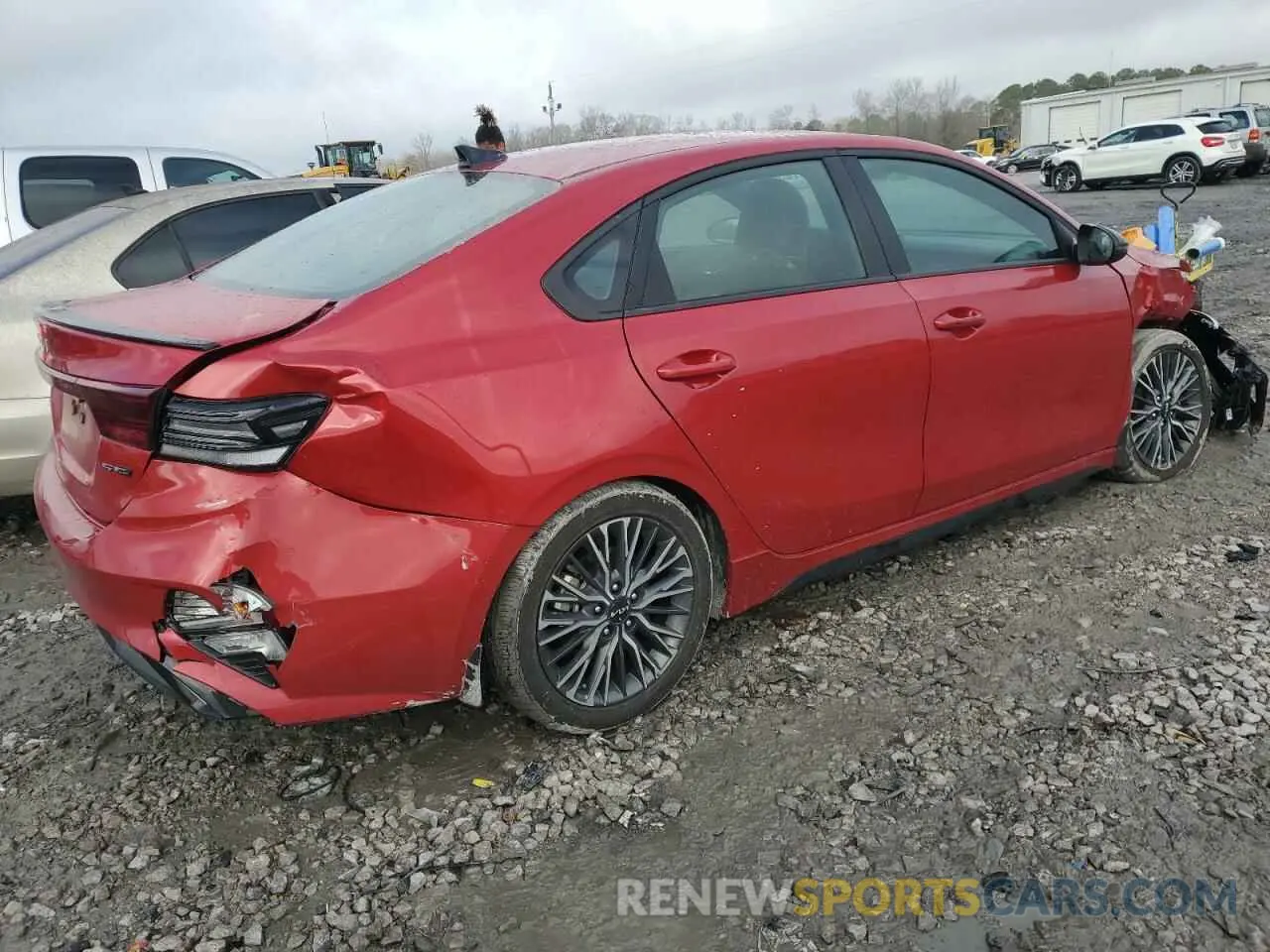 3 fotografías del automóvil dañado 3KPF54AD6RE779350 KIA FORTE 2024