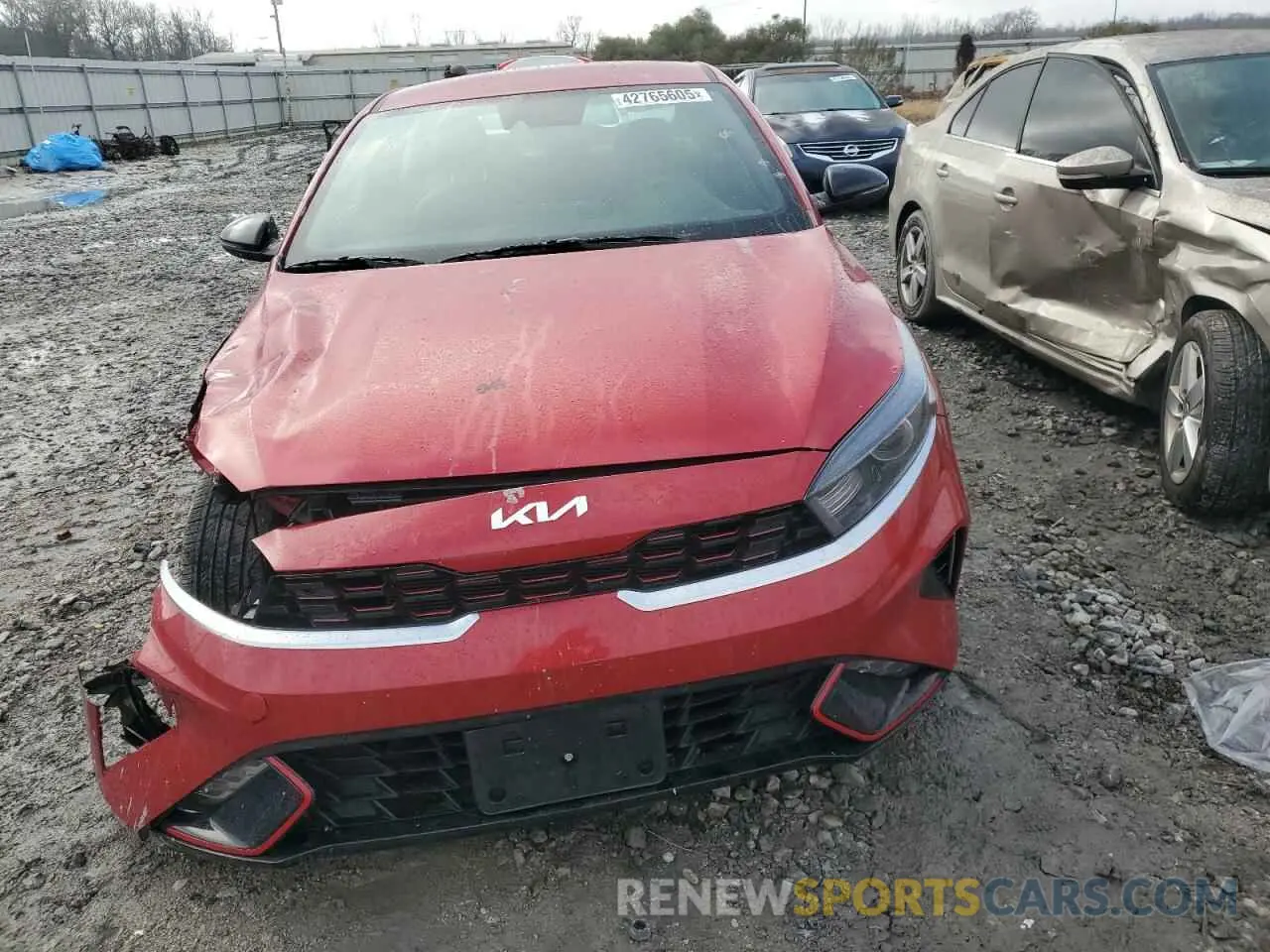 5 fotografías del automóvil dañado 3KPF54AD6RE779350 KIA FORTE 2024