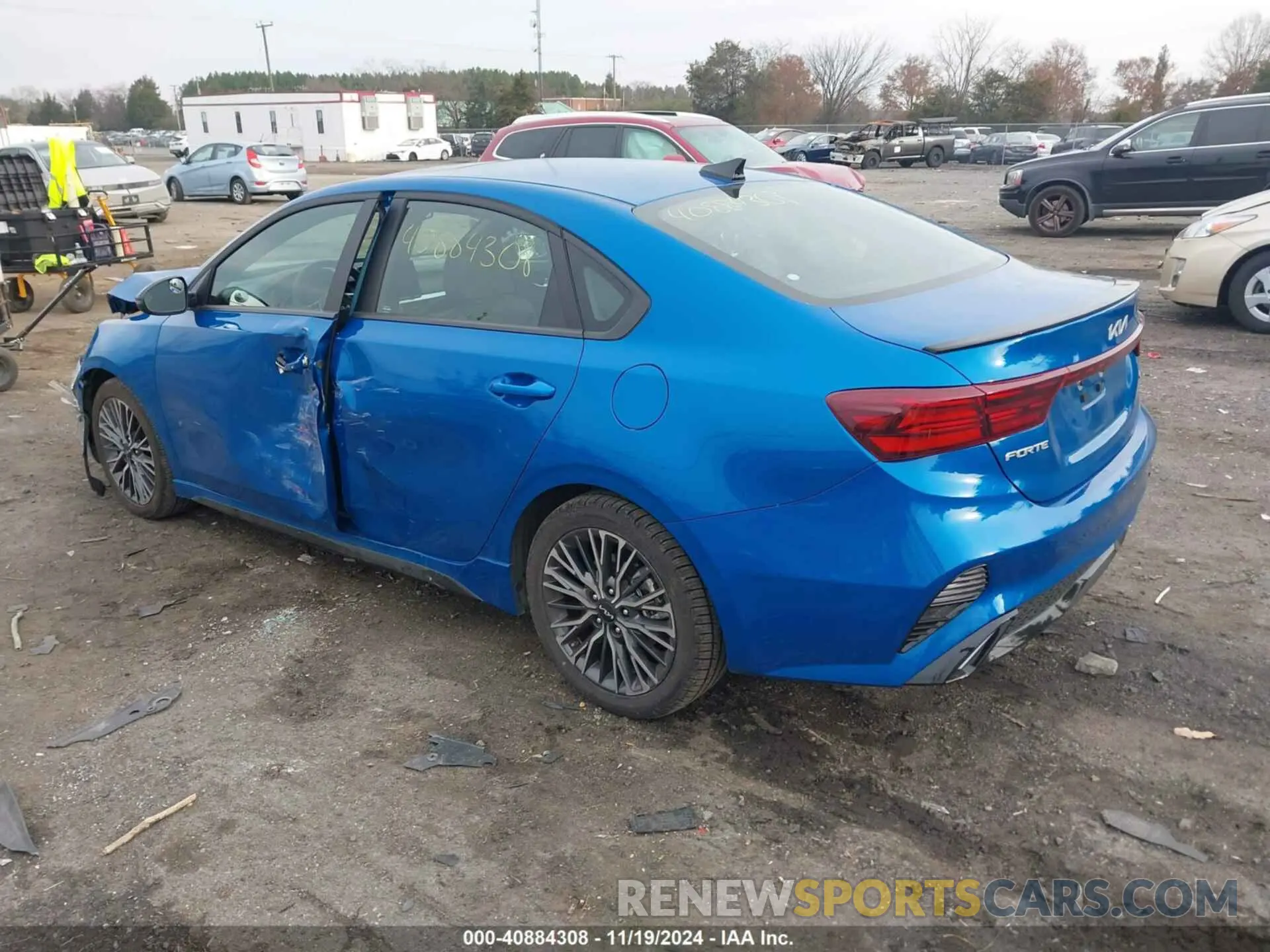 3 fotografías del automóvil dañado 3KPF54AD7RE703331 KIA FORTE 2024