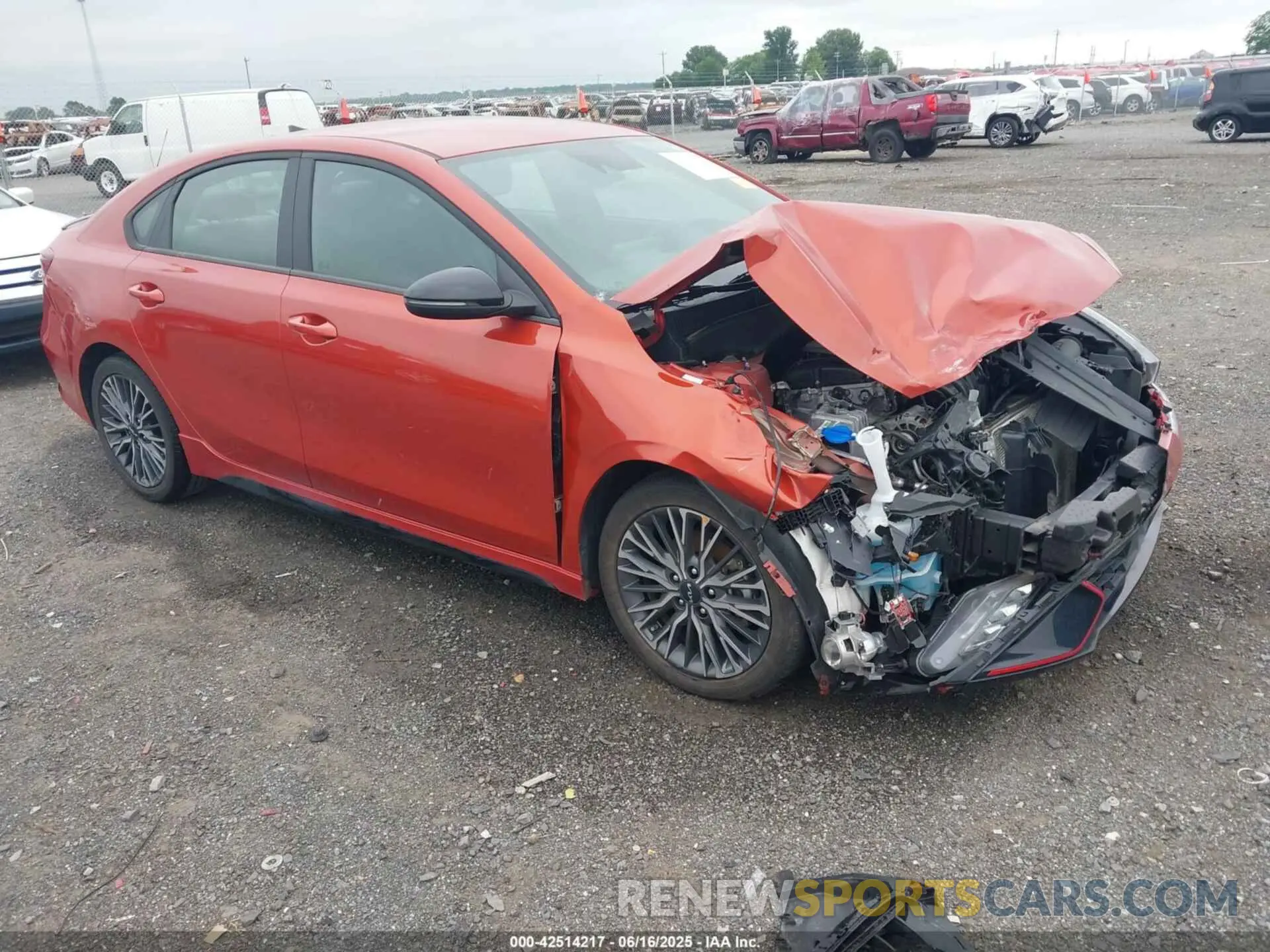 1 fotografías del automóvil dañado 3KPF54AD7RE736524 KIA FORTE 2024