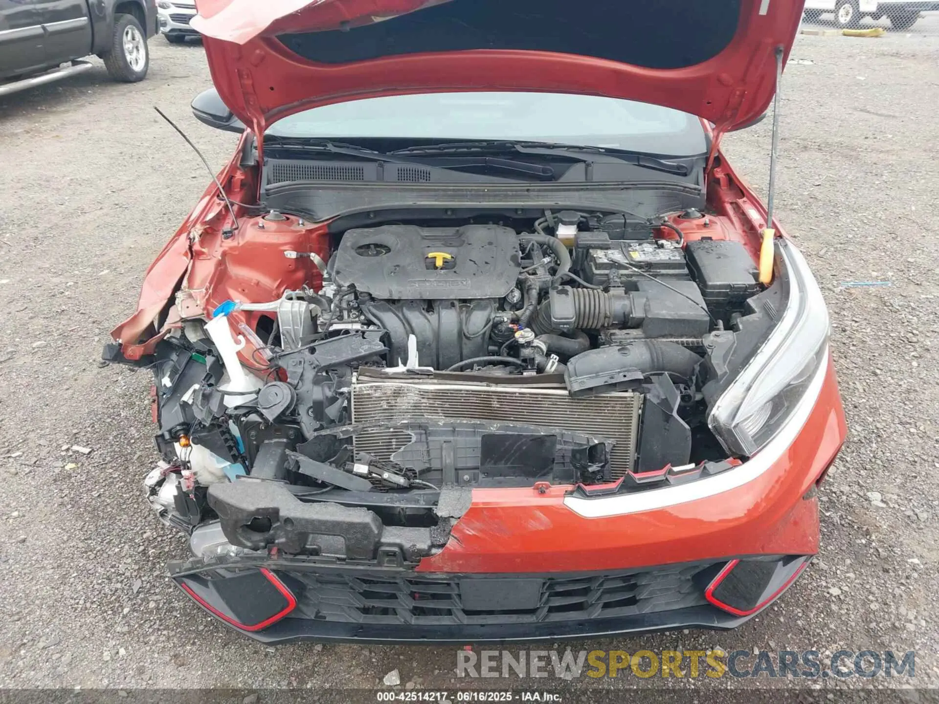 10 fotografías del automóvil dañado 3KPF54AD7RE736524 KIA FORTE 2024