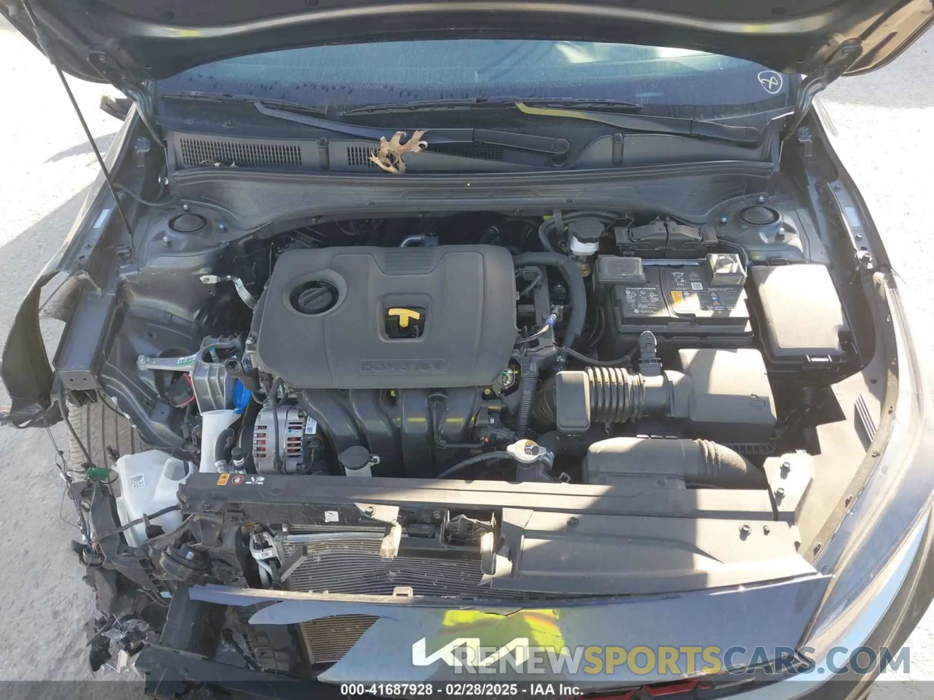 10 fotografías del automóvil dañado 3KPF54AD7RE820116 KIA FORTE 2024
