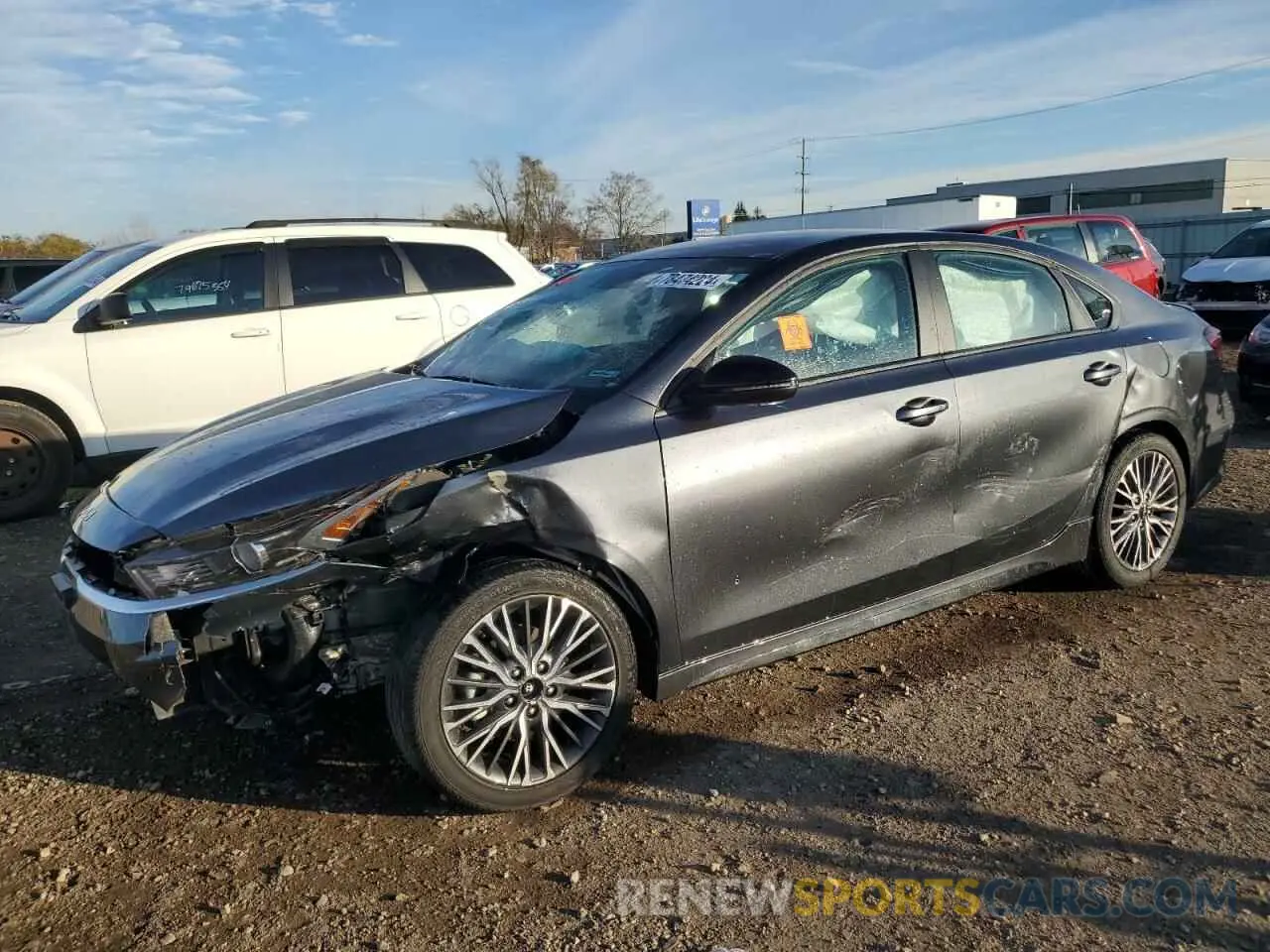 1 fotografías del automóvil dañado 3KPF54AD8RE743403 KIA FORTE 2024