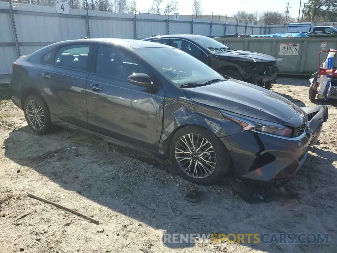 4 fotografías del automóvil dañado 3KPF54ADXRE751499 KIA FORTE 2024