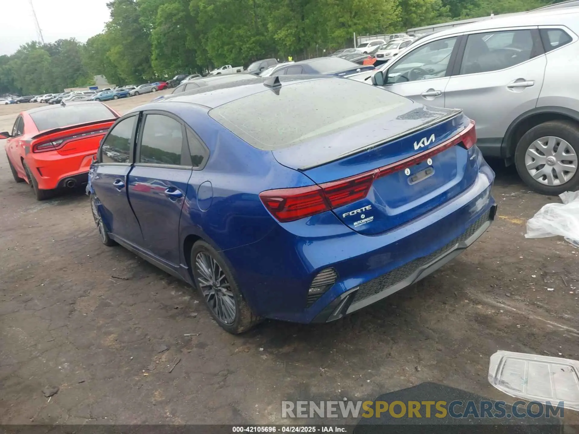 3 fotografías del automóvil dañado 3KPF54ADXRE758646 KIA FORTE 2024