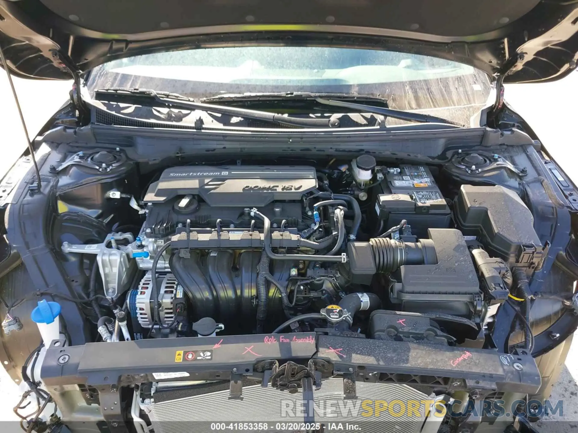 10 fotografías del automóvil dañado 3KPFT4DE2SE094889 KIA K4 2025
