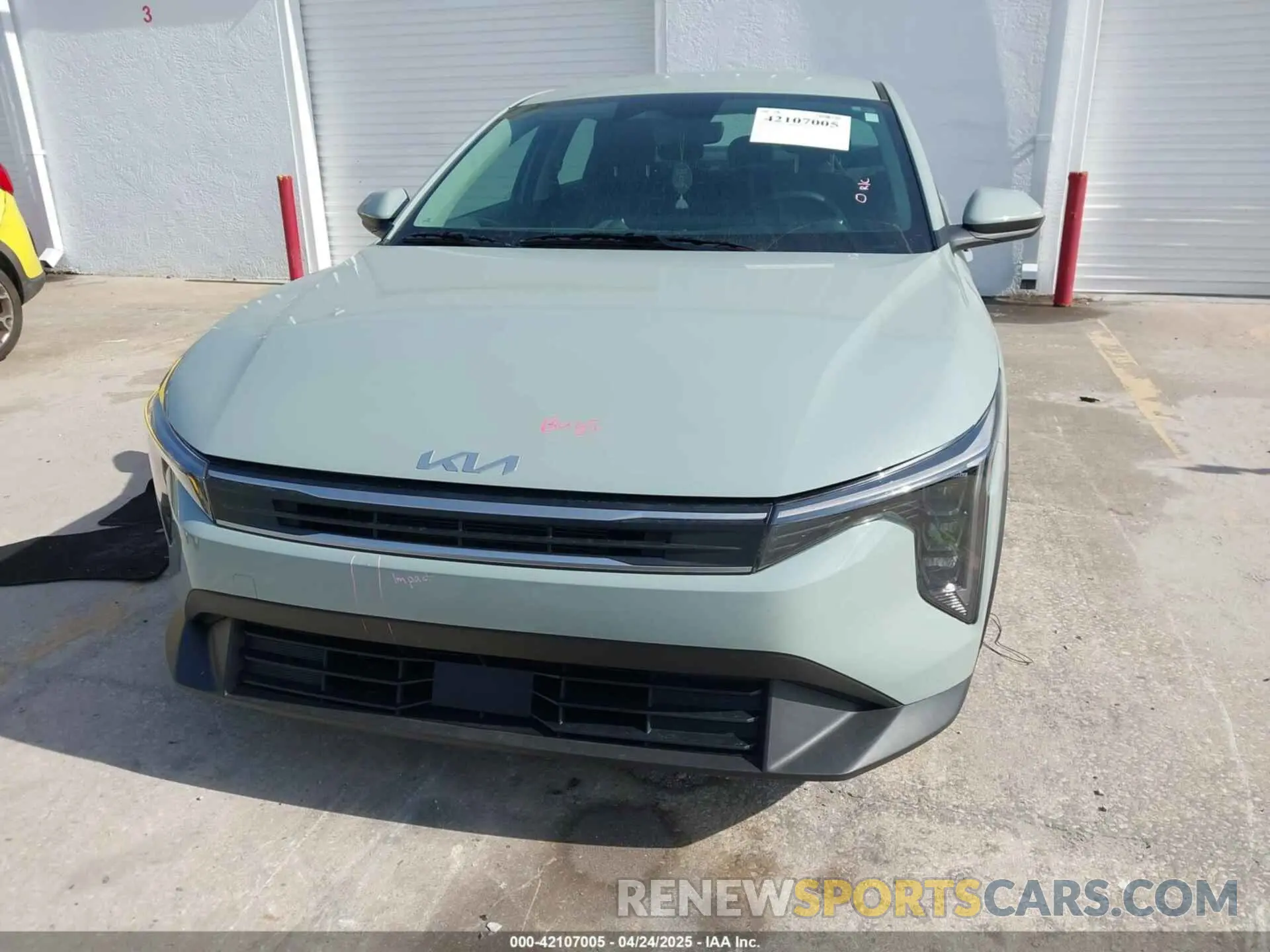 12 fotografías del automóvil dañado 3KPFT4DE4SE003606 KIA K4 2025