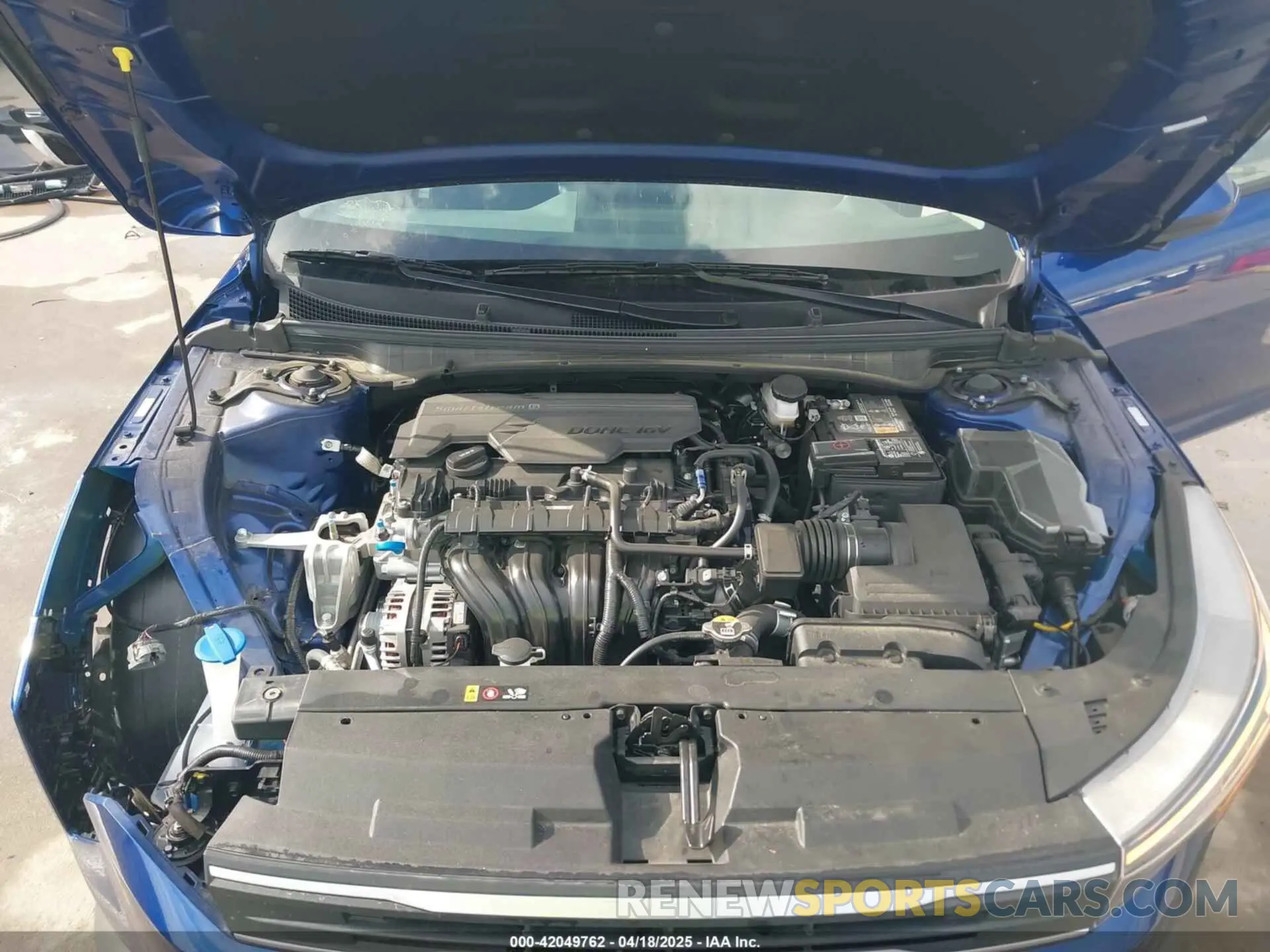 10 fotografías del automóvil dañado 3KPFT4DE4SE003802 KIA K4 2025