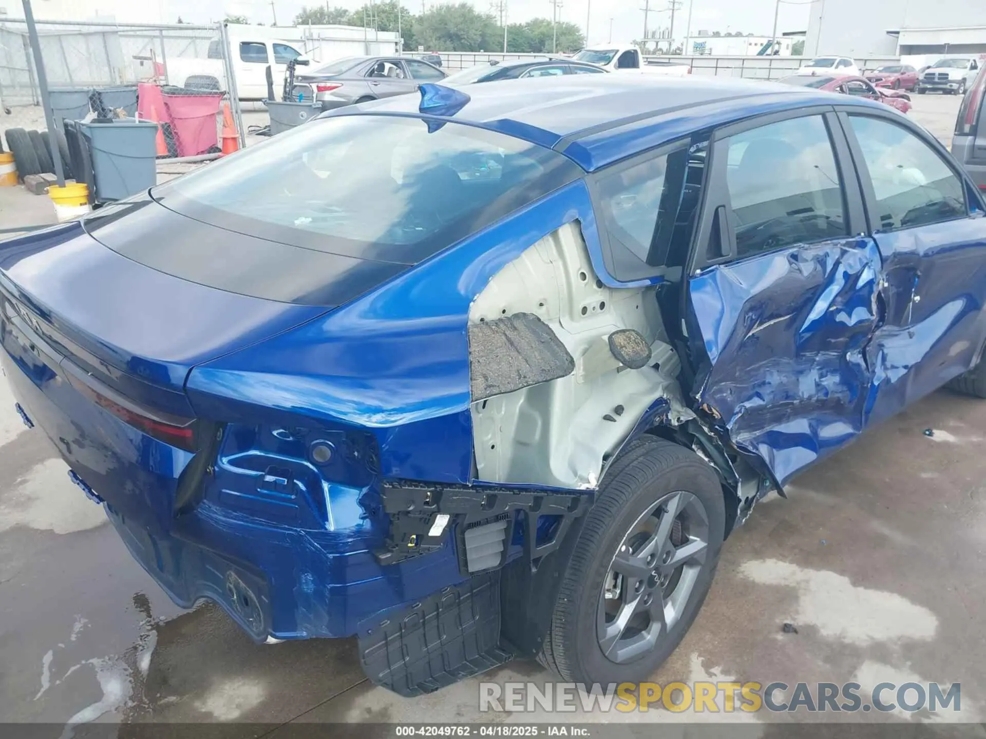 6 fotografías del automóvil dañado 3KPFT4DE4SE003802 KIA K4 2025