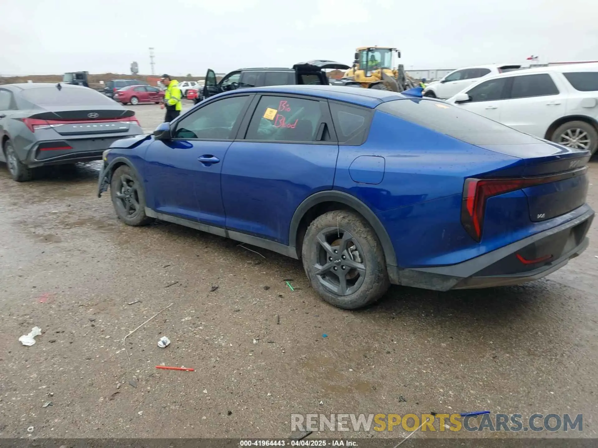 3 fotografías del automóvil dañado 3KPFT4DE4SE014816 KIA K4 2025