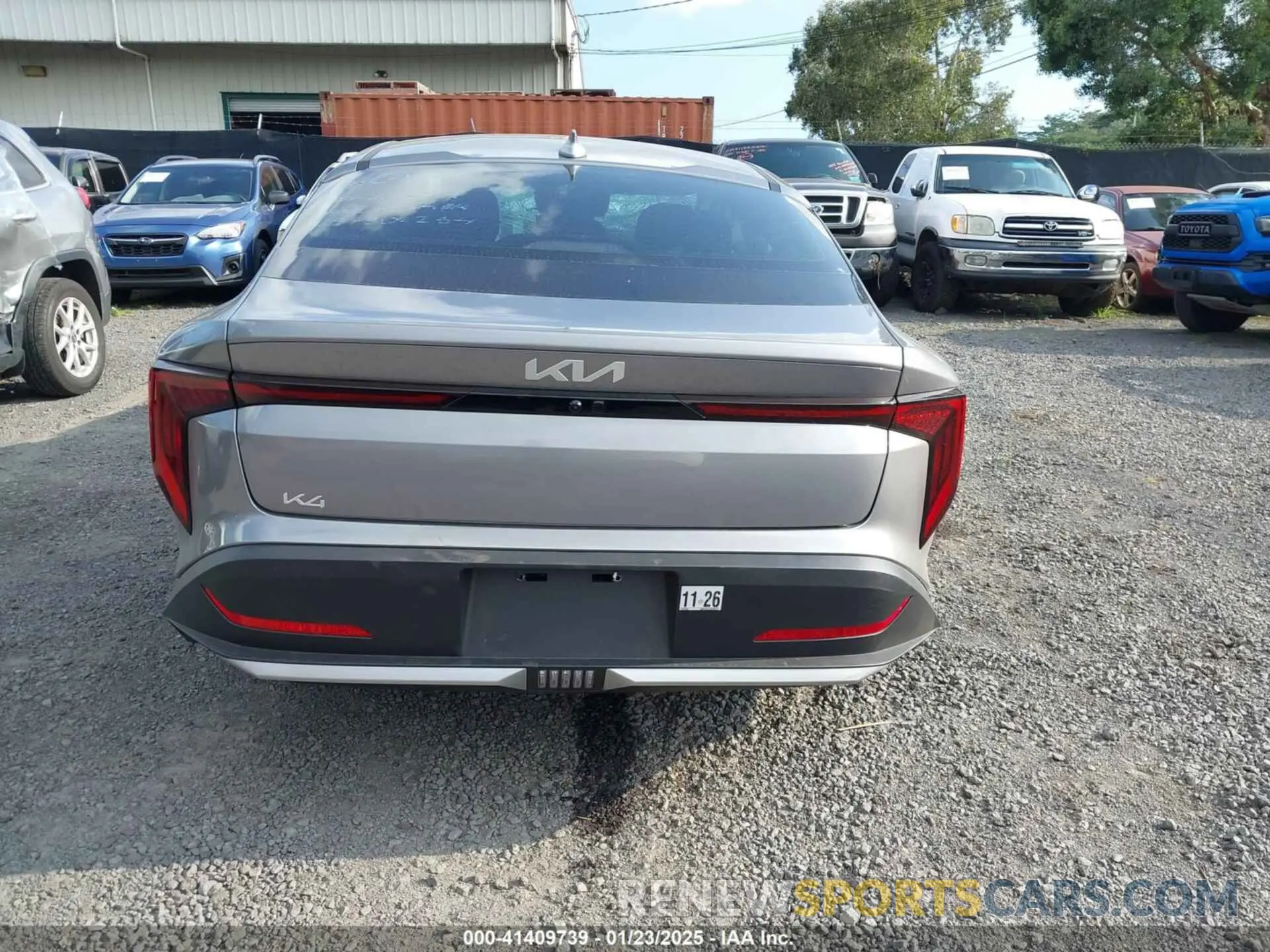 16 fotografías del automóvil dañado 3KPFT4DE4SE026612 KIA K4 2025