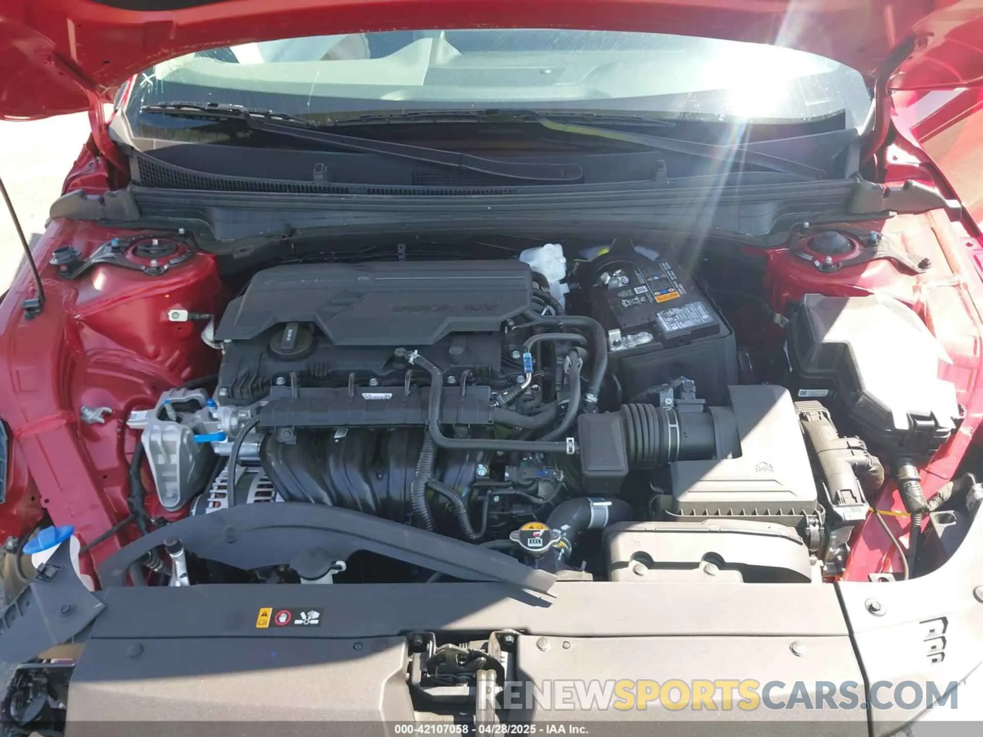 10 fotografías del automóvil dañado 3KPFT4DE4SE105701 KIA K4 2025