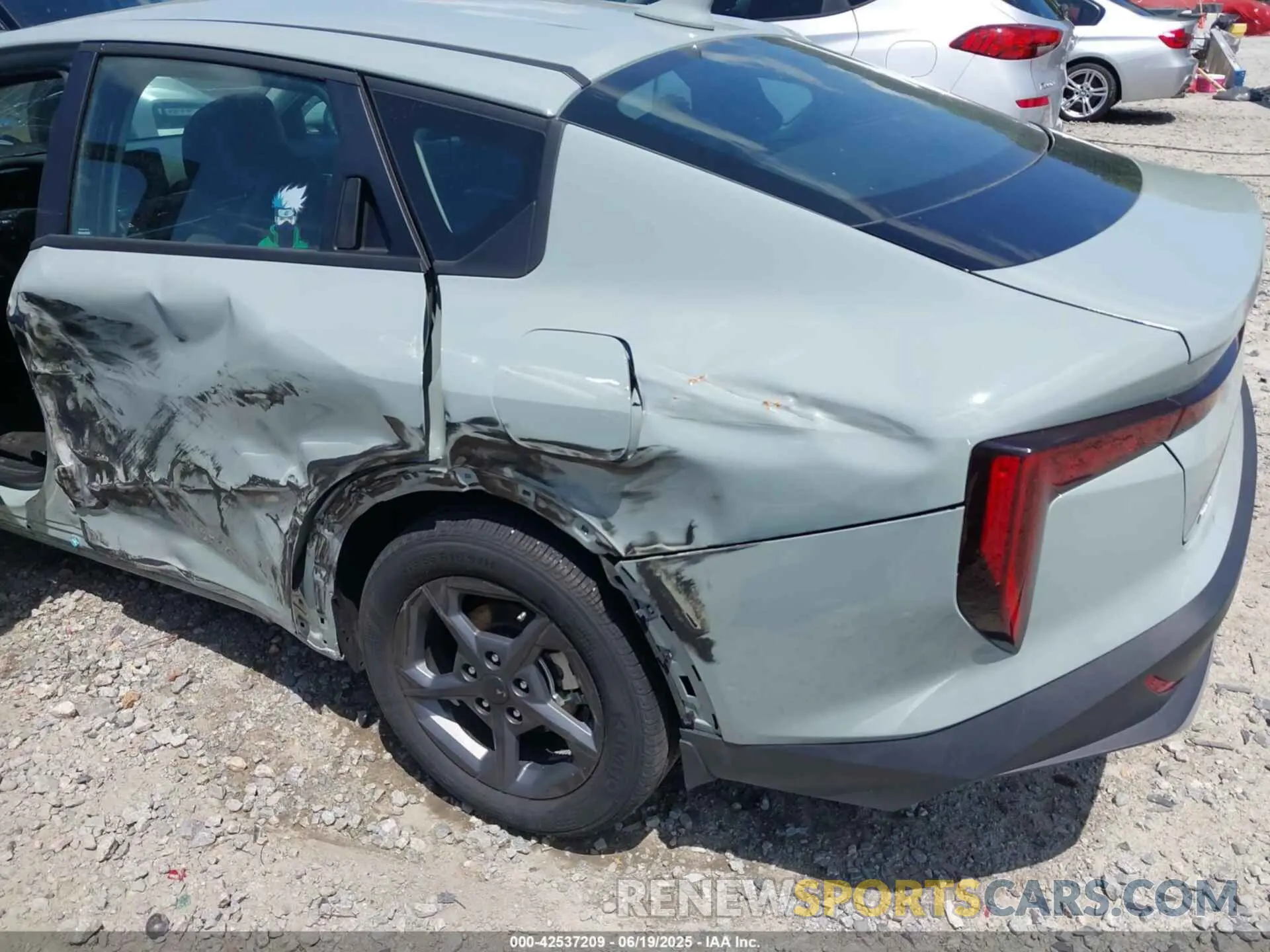 19 fotografías del automóvil dañado 3KPFT4DE5SE047453 KIA K4 2025