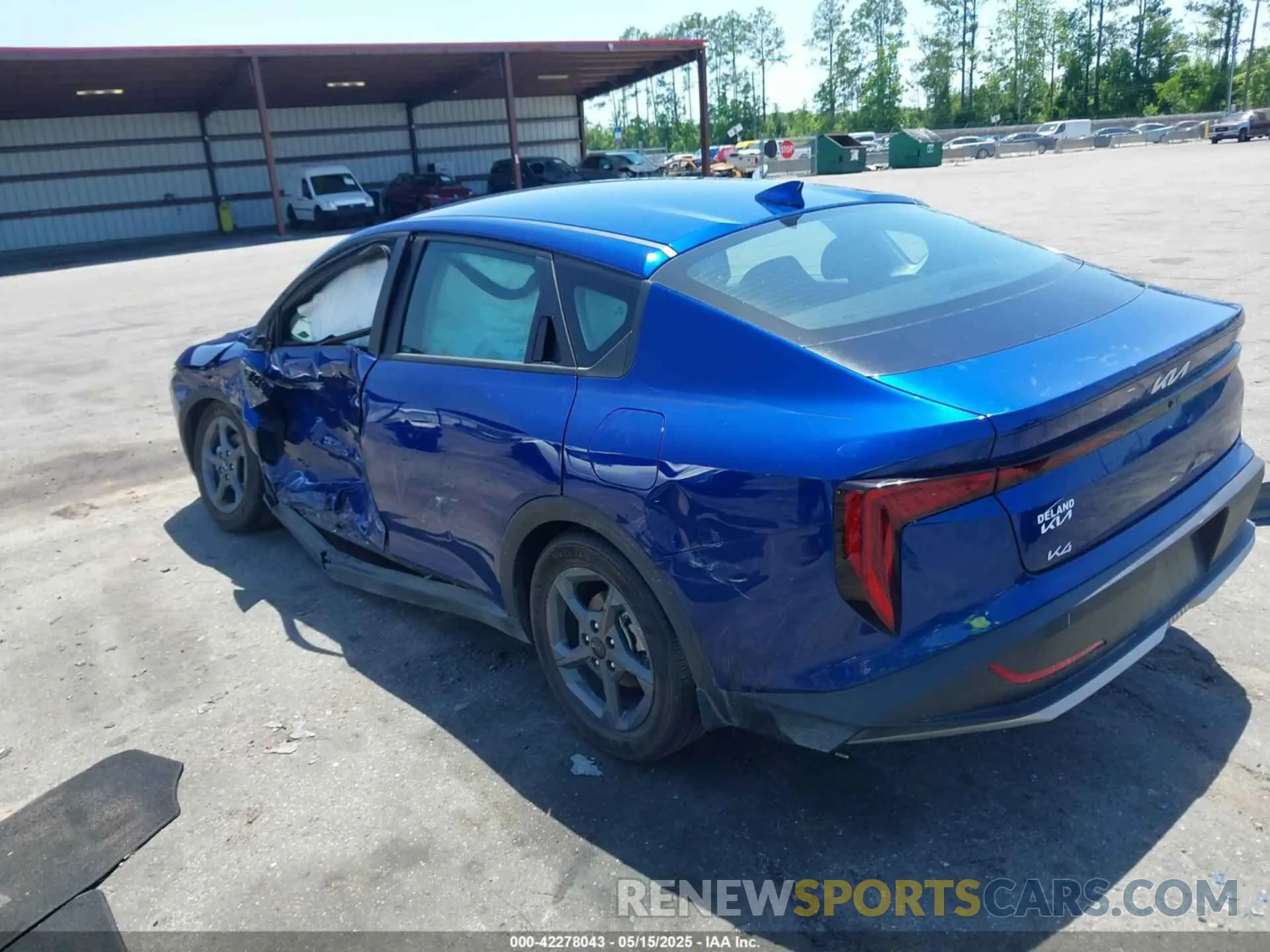 3 fotografías del automóvil dañado 3KPFT4DE6SE012355 KIA K4 2025