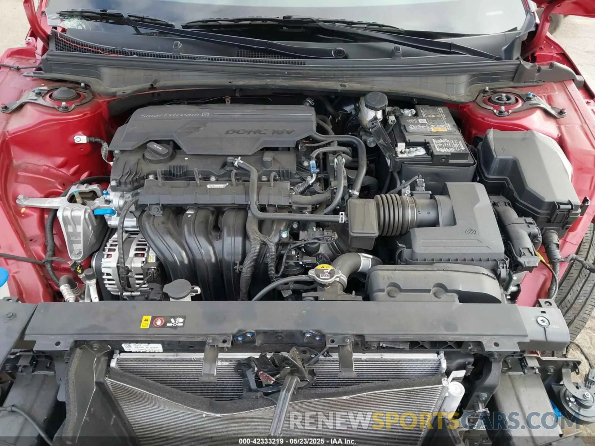 10 fotografías del automóvil dañado 3KPFT4DE8SE022546 KIA K4 2025