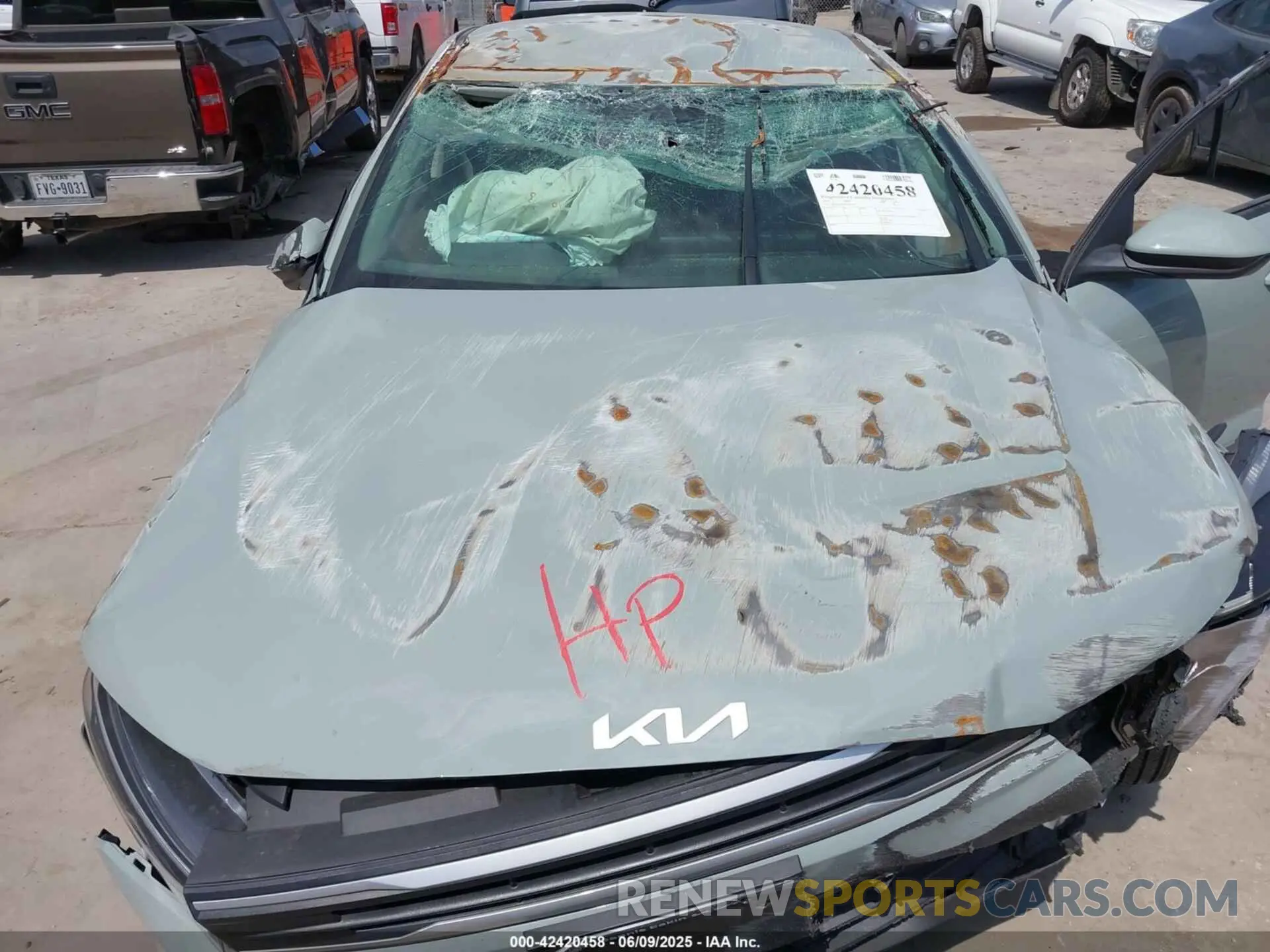 10 fotografías del automóvil dañado 3KPFT4DE8SE089955 KIA K4 2025