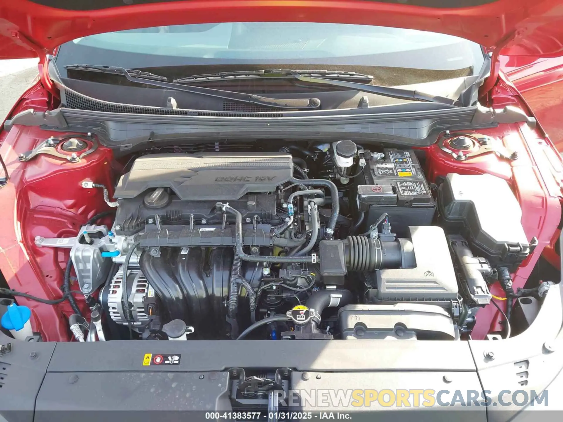 10 fotografías del automóvil dañado 3KPFT4DE9SE046175 KIA K4 2025