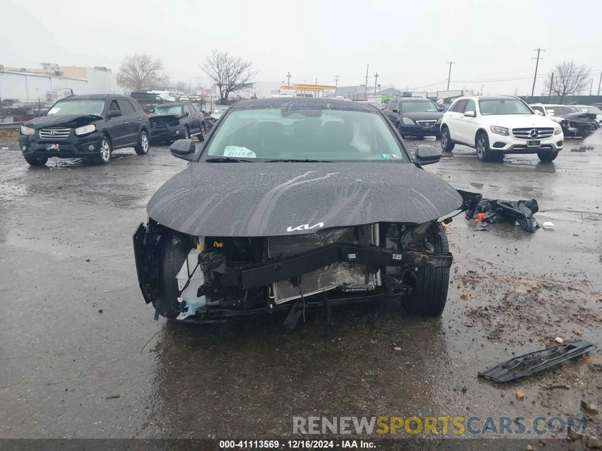 11 fotografías del automóvil dañado 3KPFU4DE9SE020236 KIA K4 2025