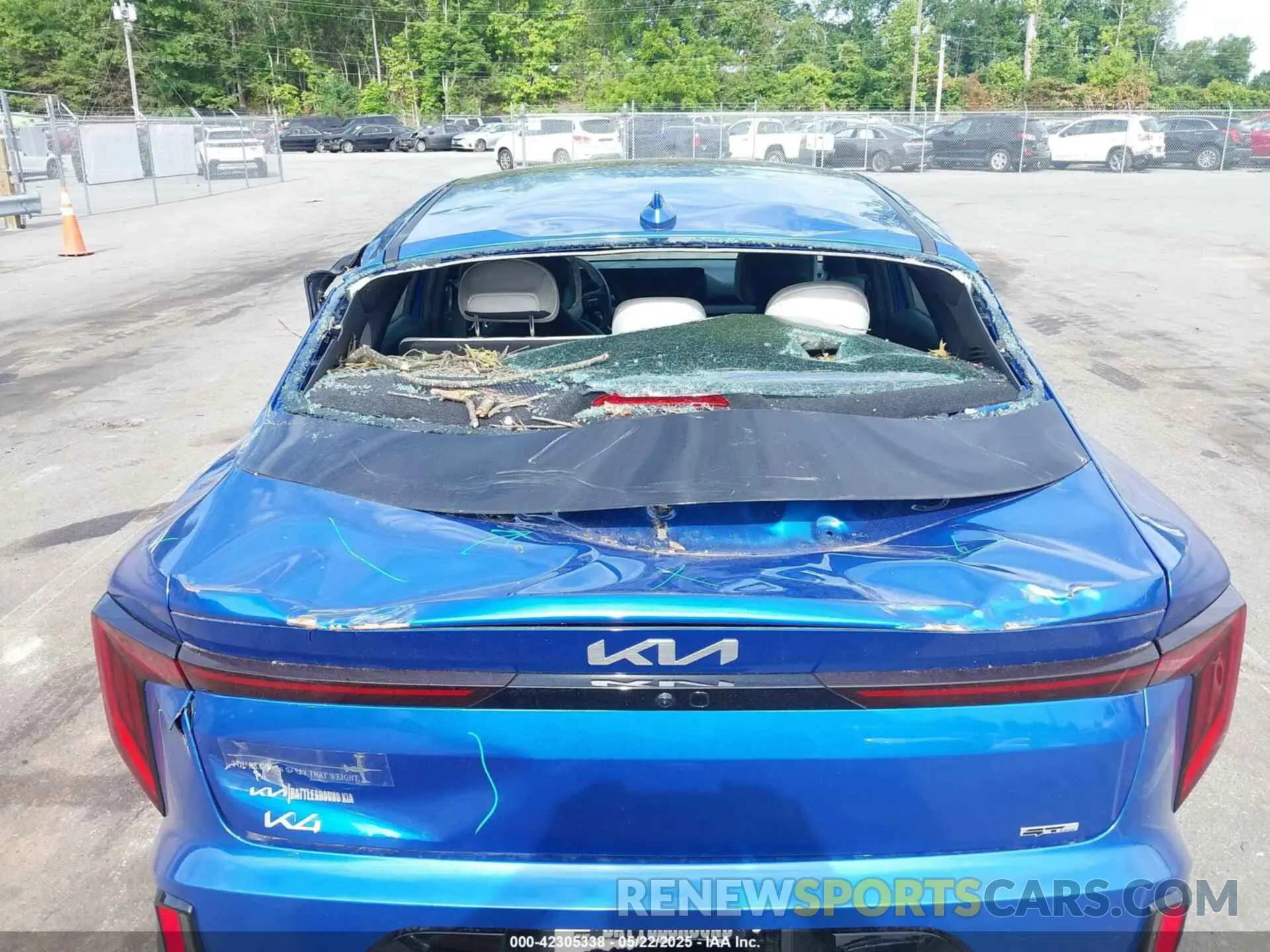 6 fotografías del automóvil dañado 3KPFW4DC0SE056423 KIA K4 2025