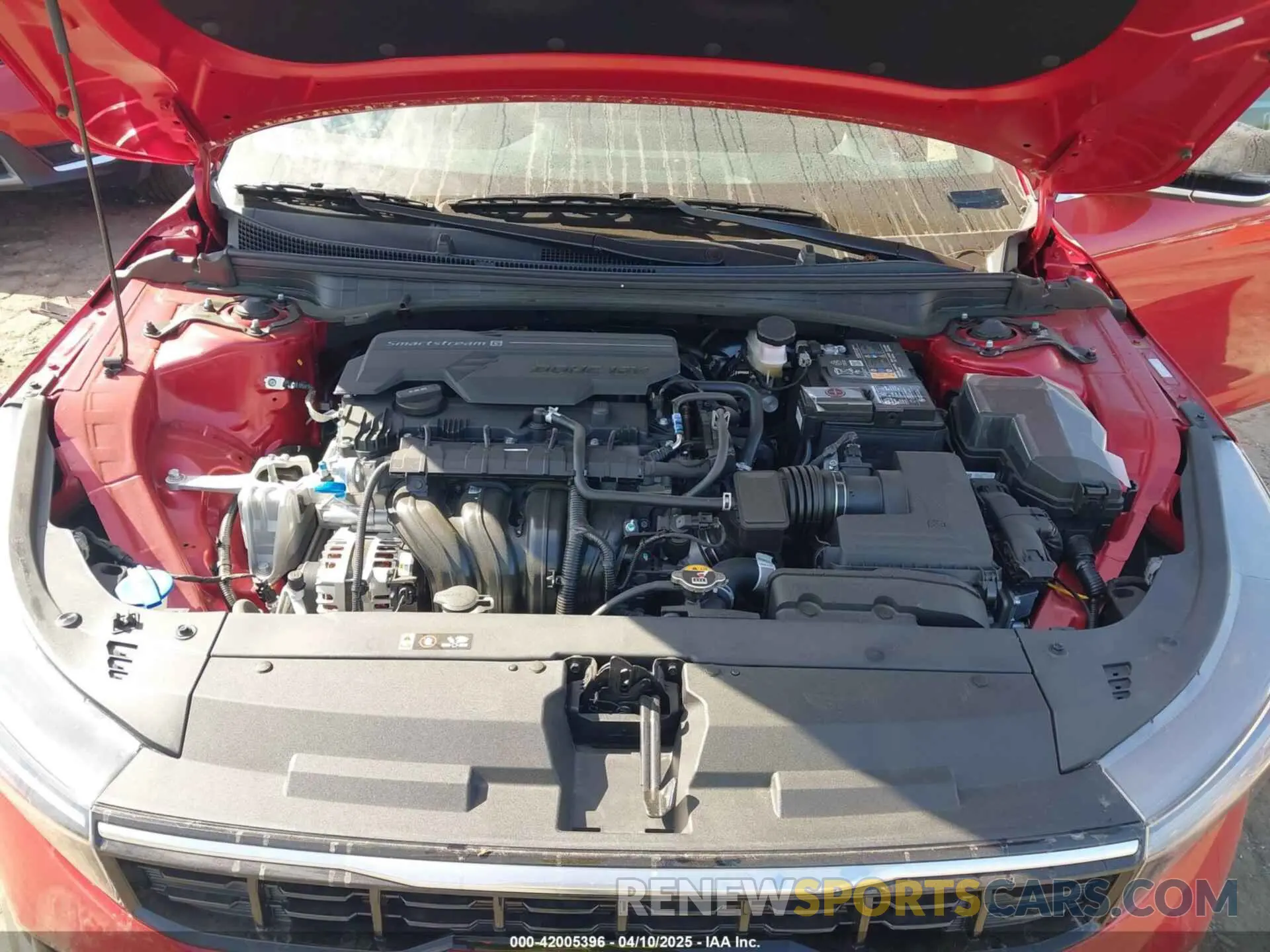 10 fotografías del automóvil dañado 3KPFW4DE1SE067495 KIA K4 2025