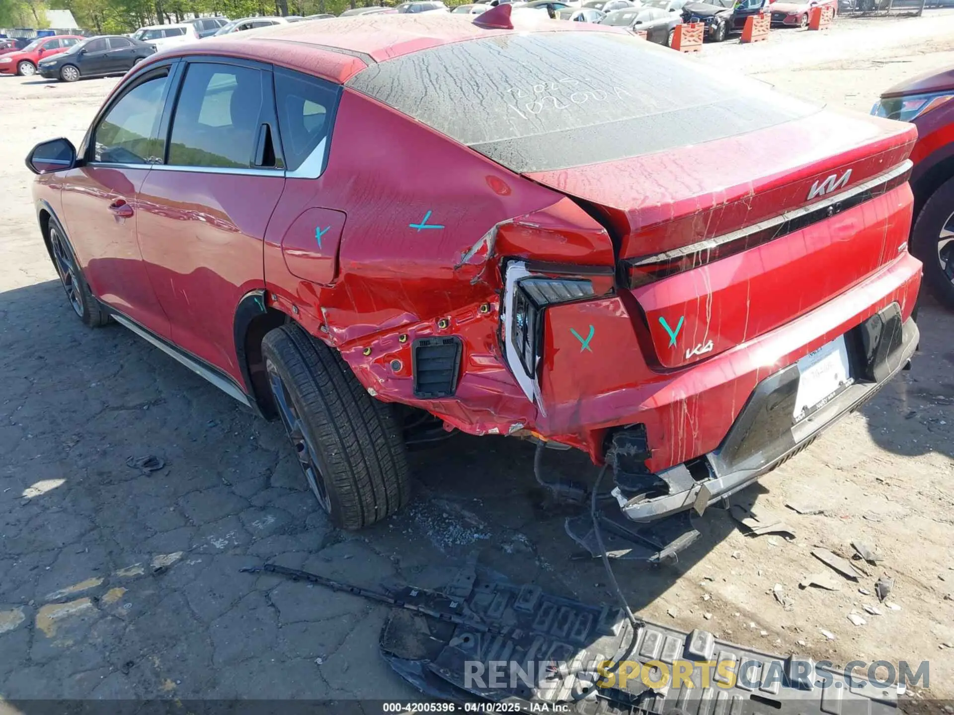 6 fotografías del automóvil dañado 3KPFW4DE1SE067495 KIA K4 2025