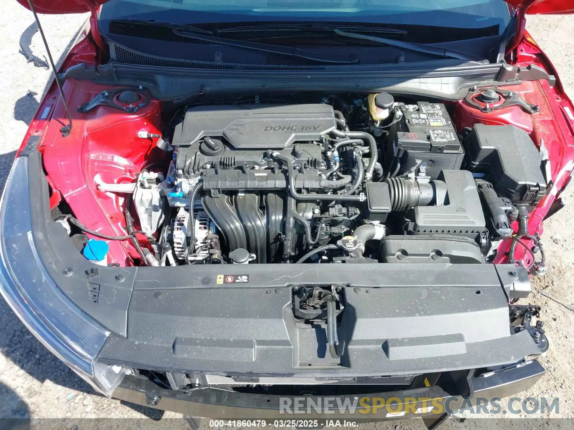 10 fotografías del automóvil dañado 3KPFW4DE8SE079207 KIA K4 2025
