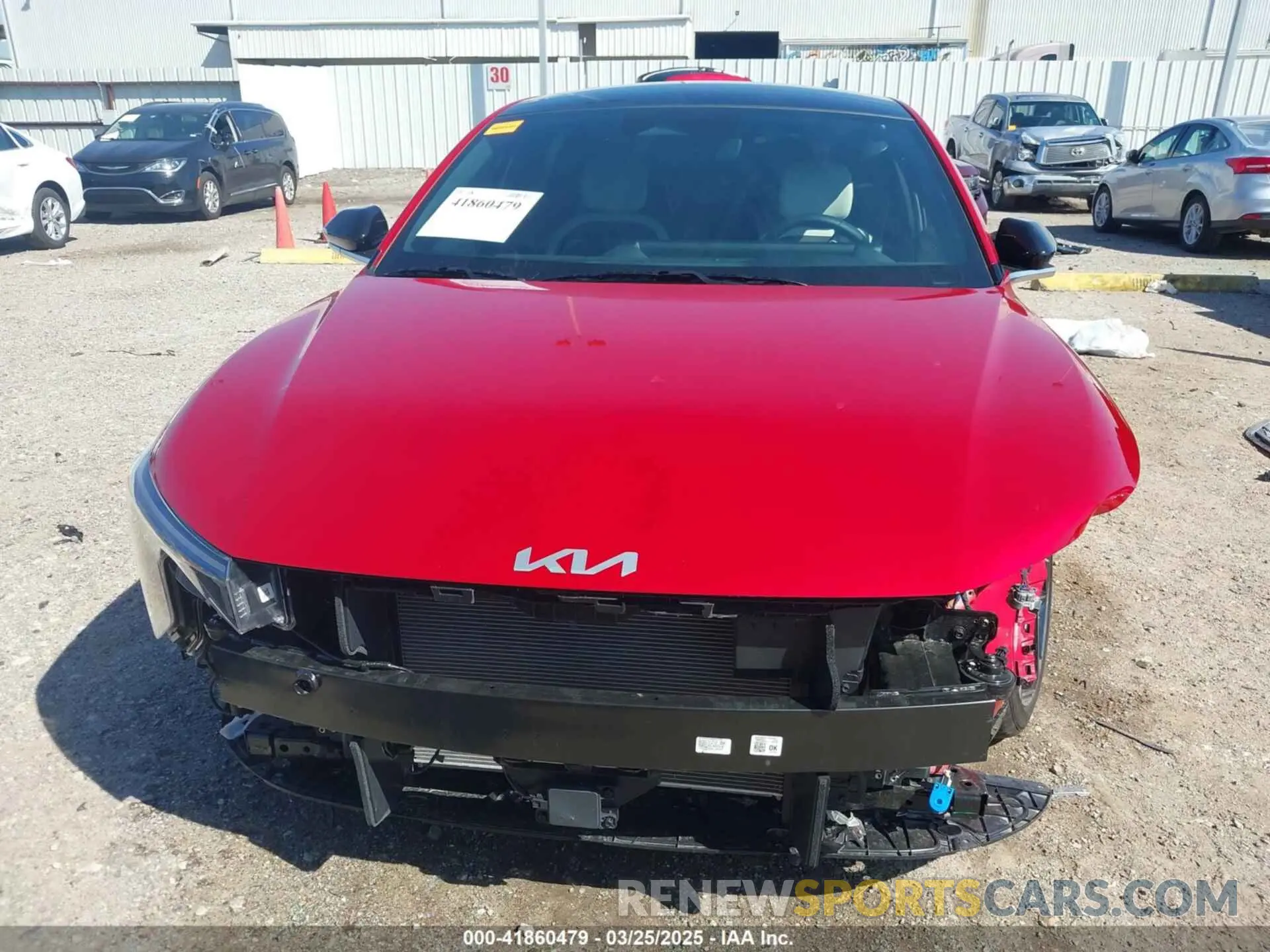 13 fotografías del automóvil dañado 3KPFW4DE8SE079207 KIA K4 2025
